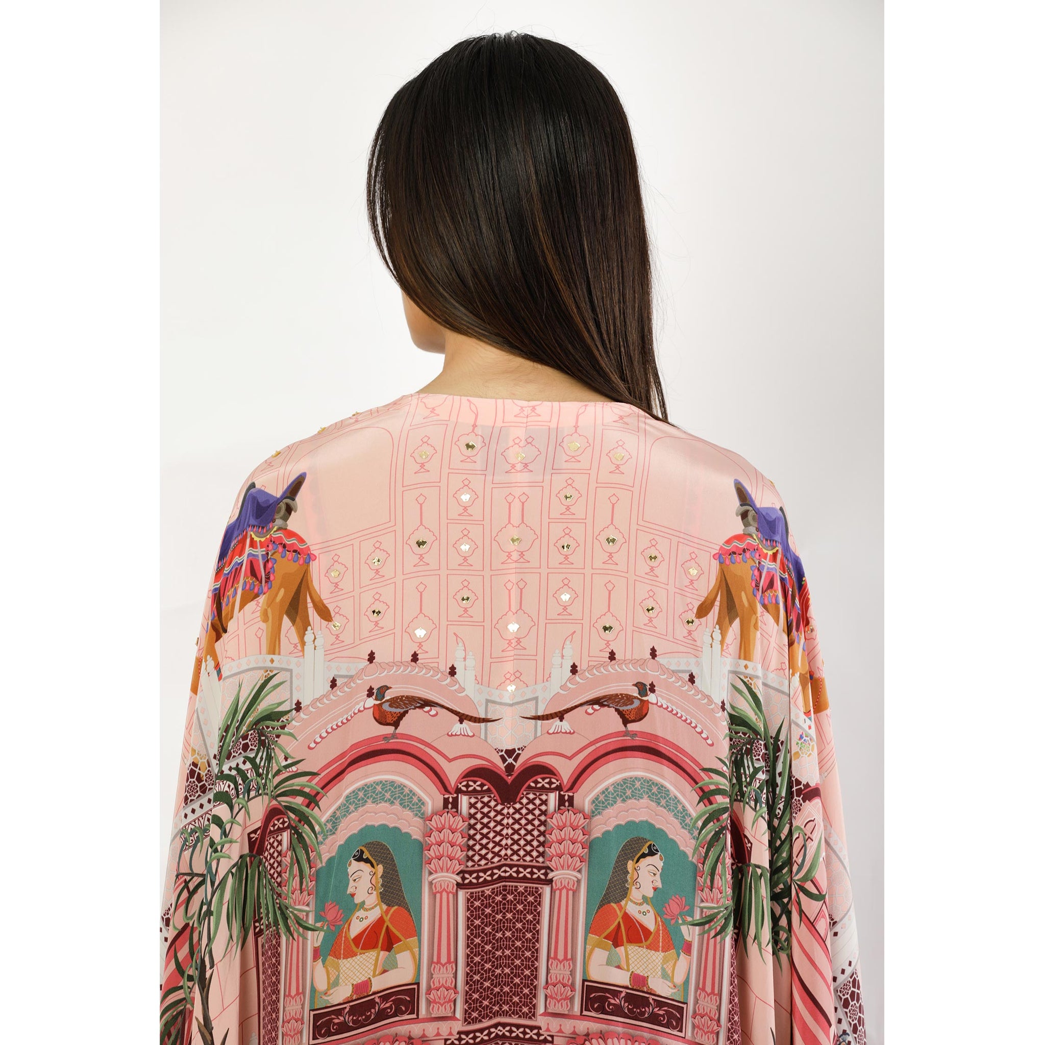 Embroidered Cape