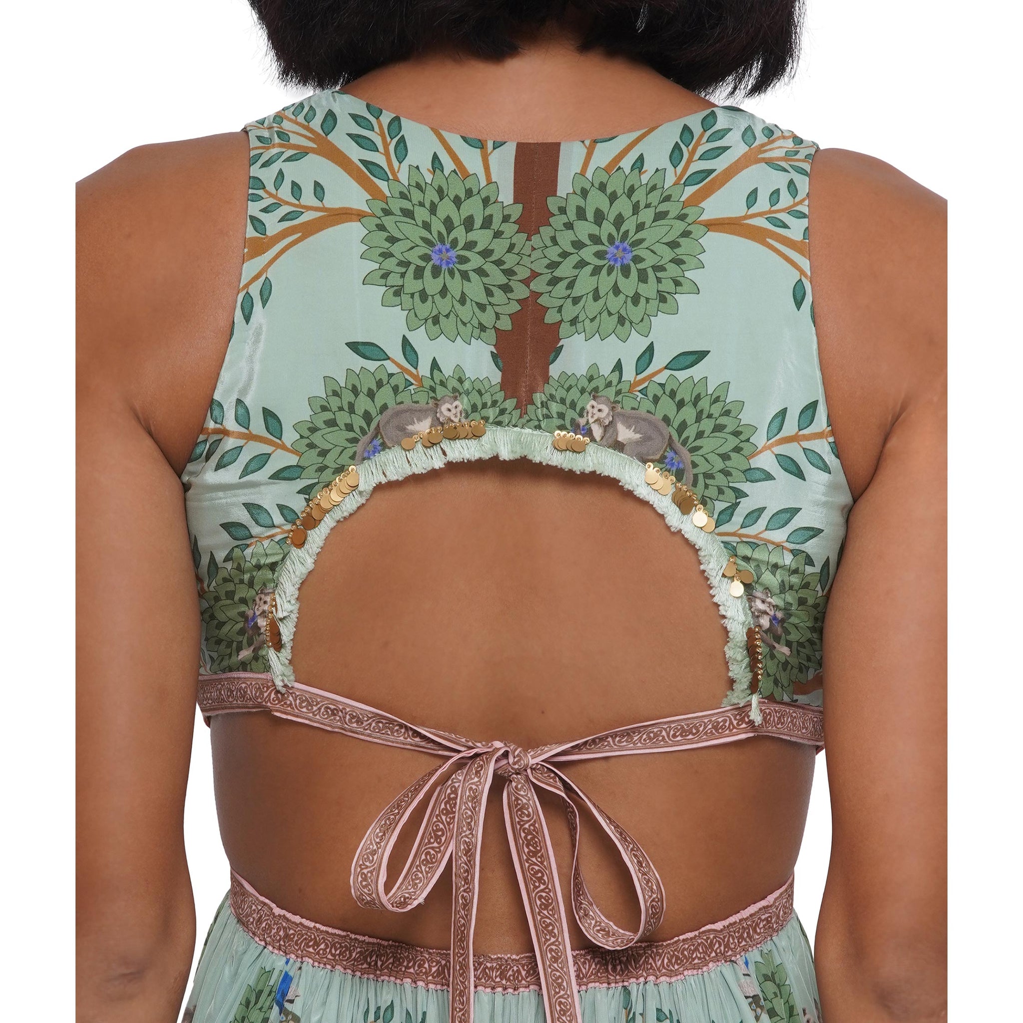 Embroidered Maxi Dress