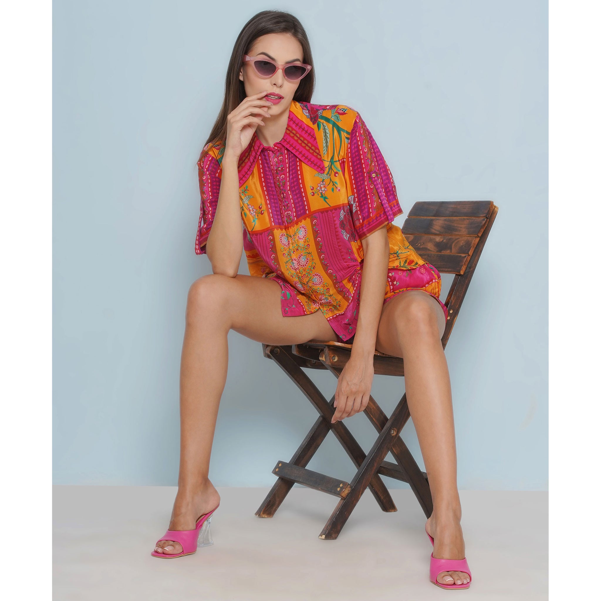 Statement Print shorts