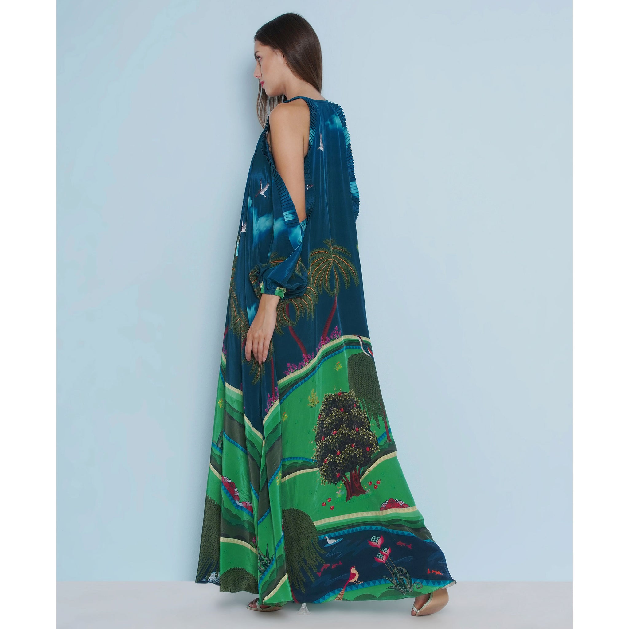 Printed Maxi Dress