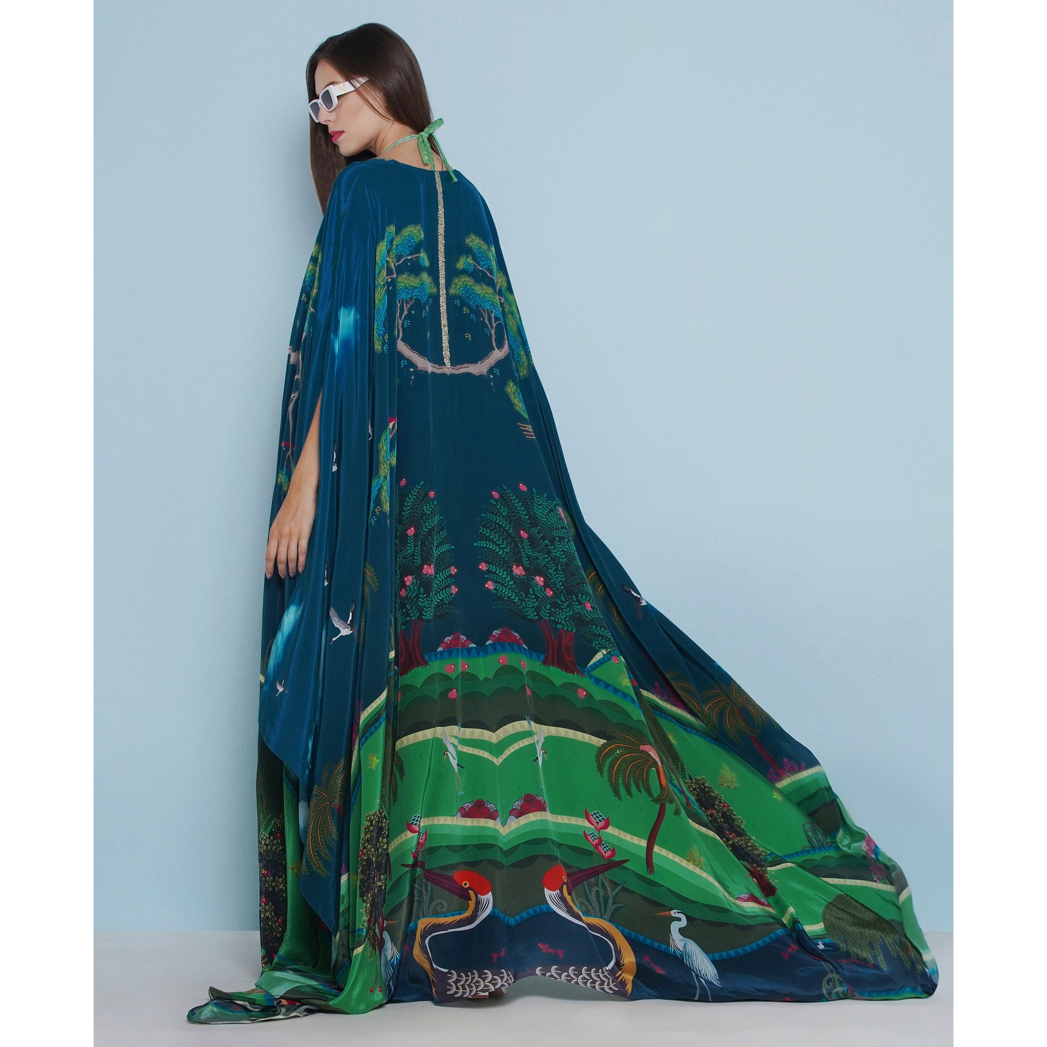 Embroidered Cape