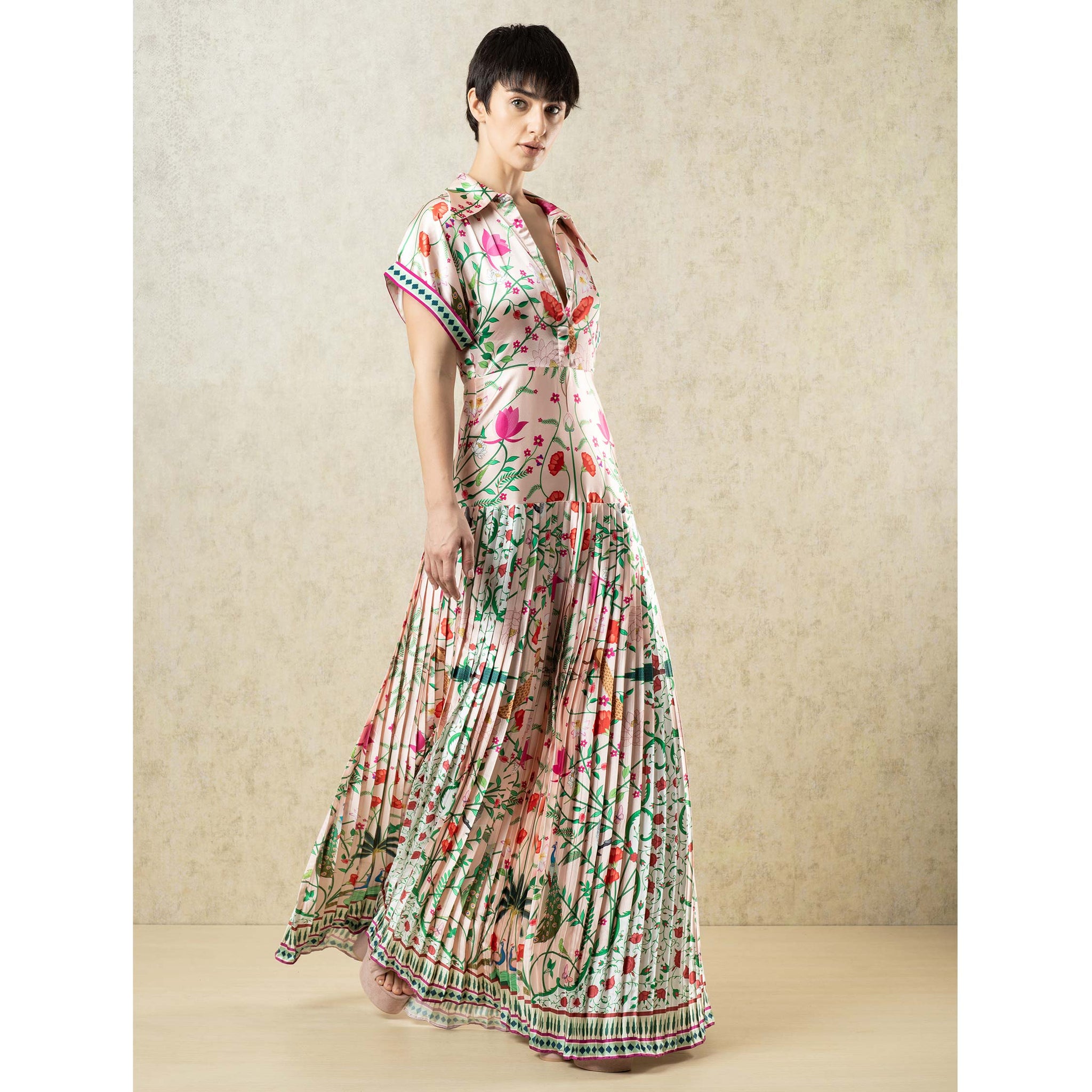 Pleated Dress