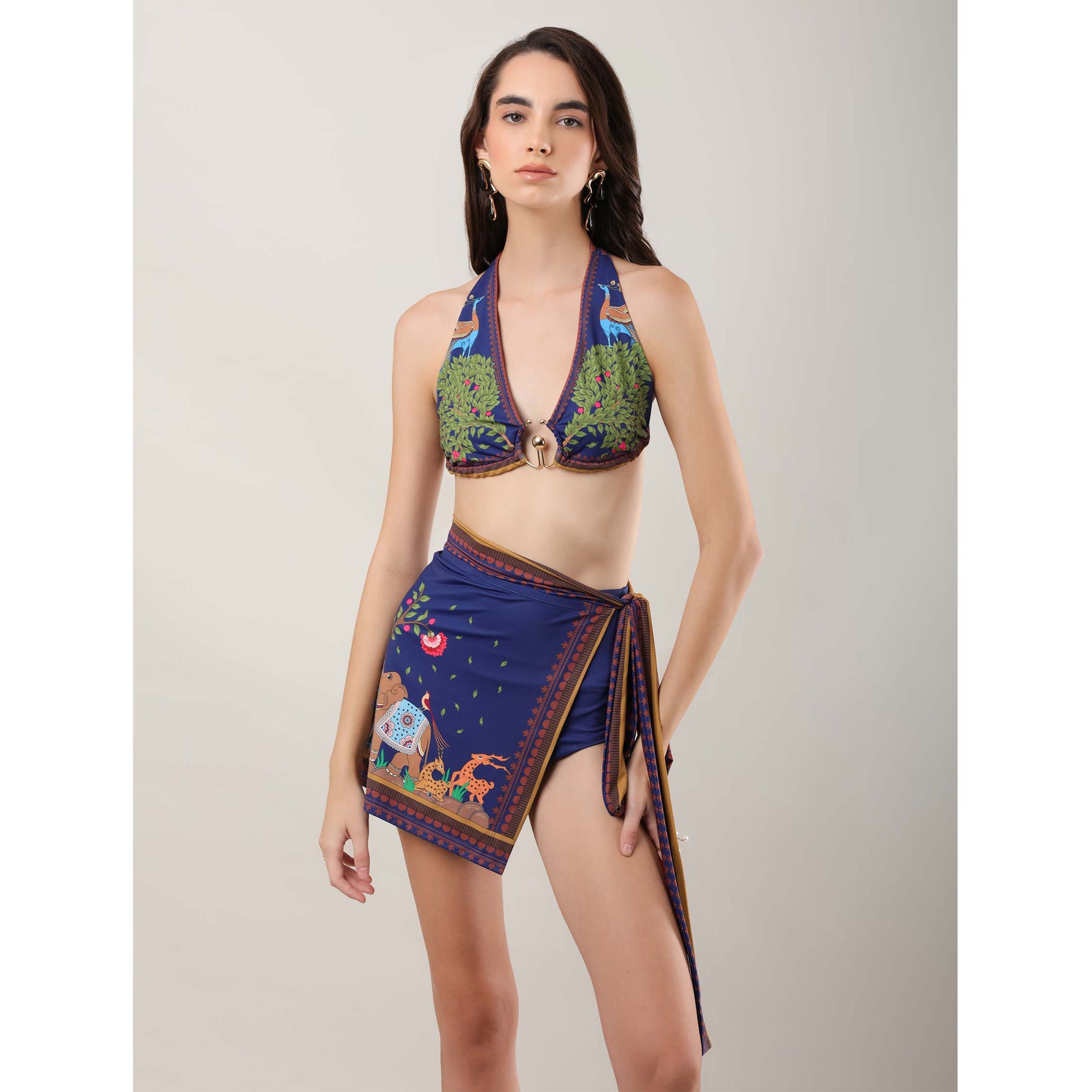 Orenda Bikini with Skirt Set