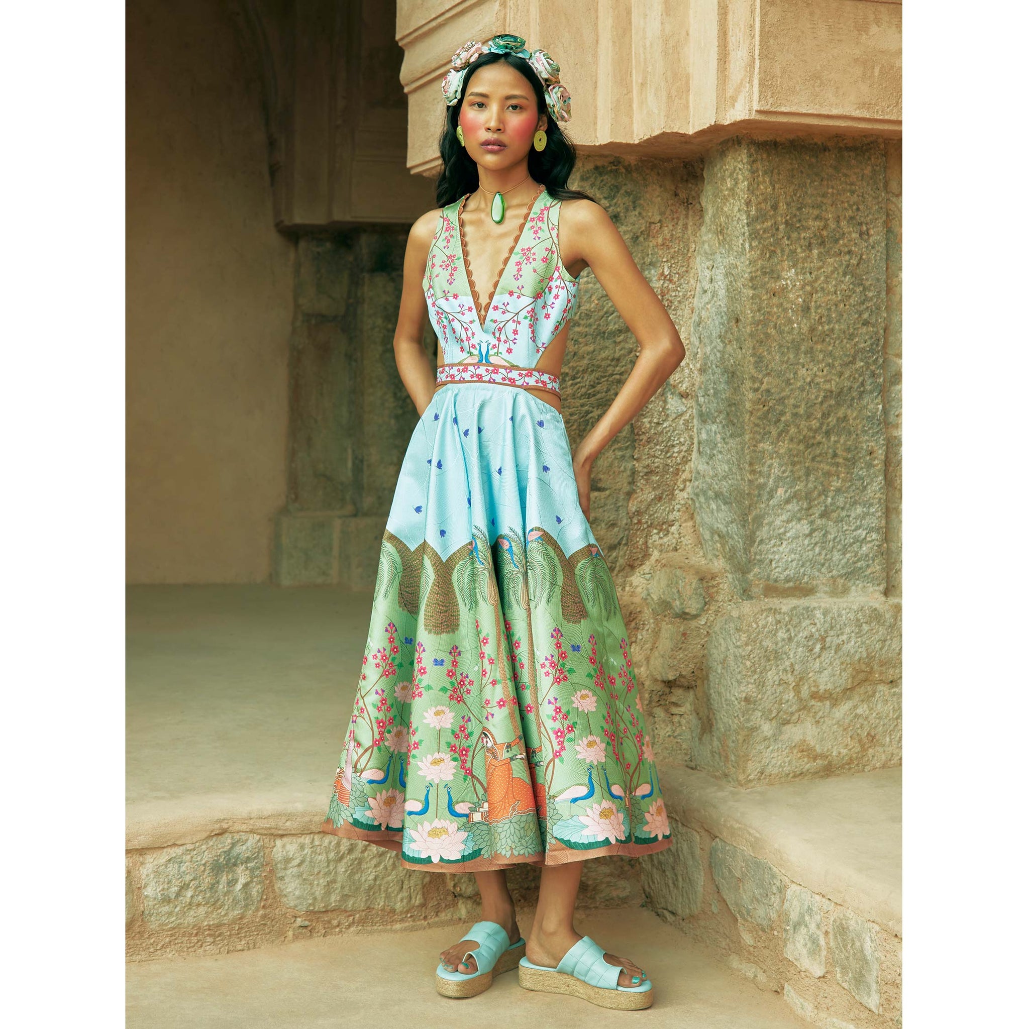 Embroidered Dress