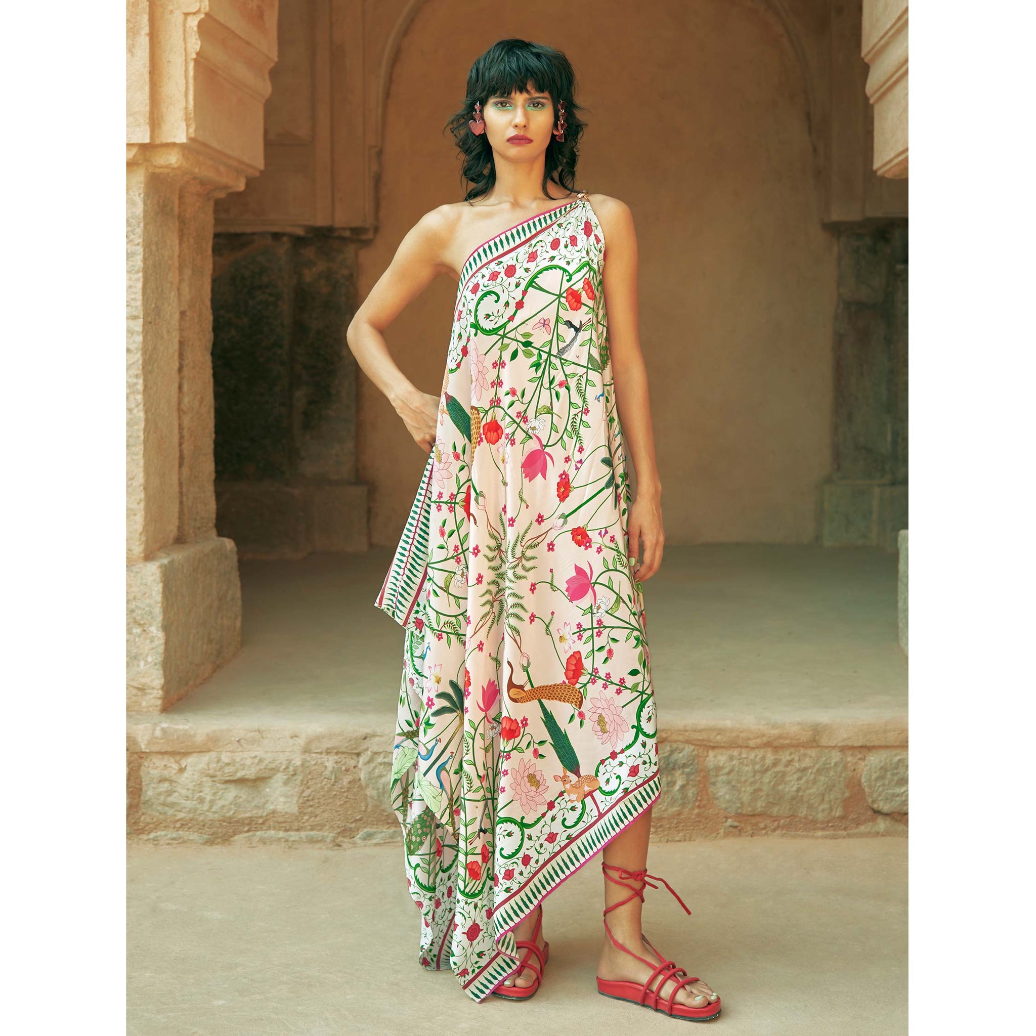 One Shoulder Statement Dress