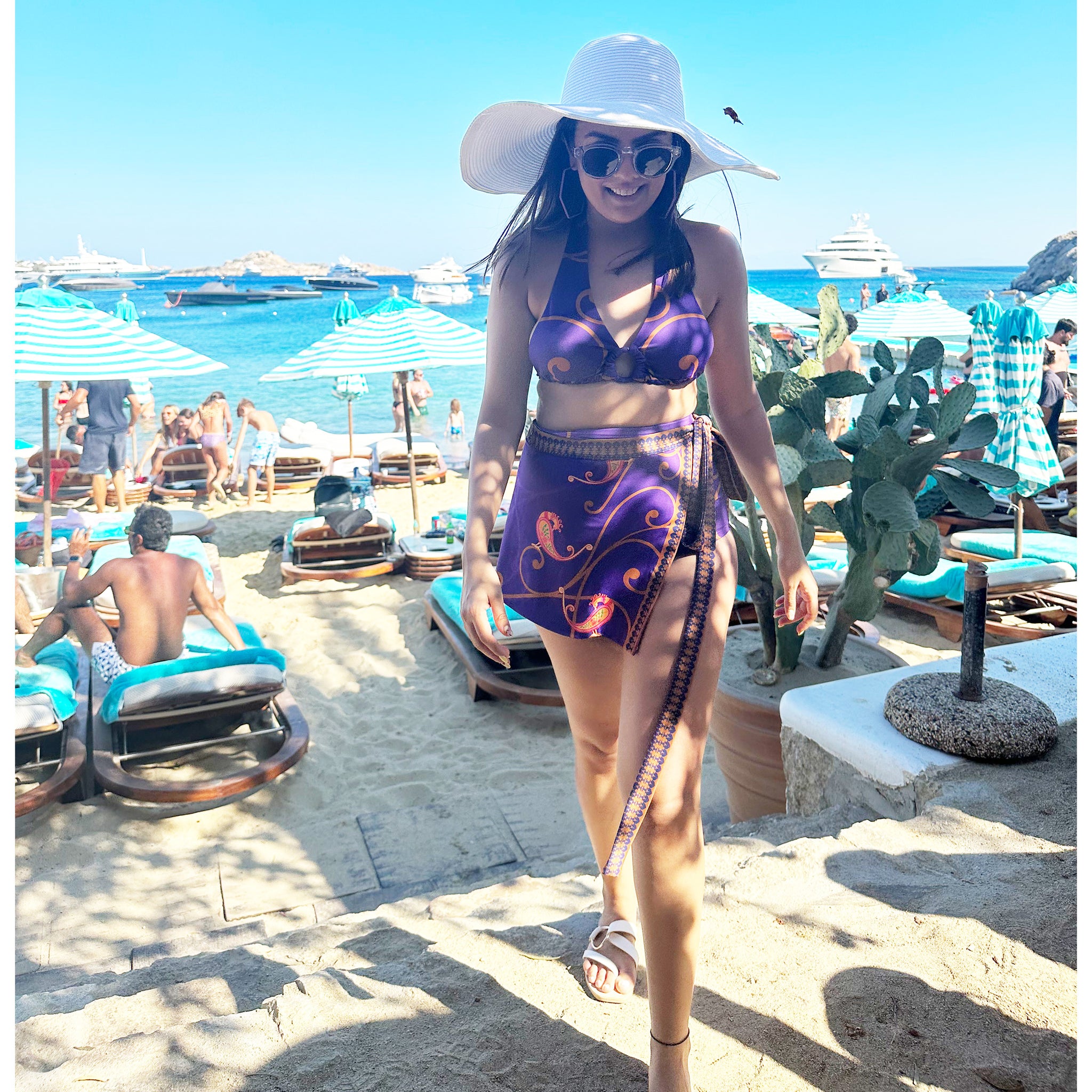 Zorion Bikini Set with Skirt