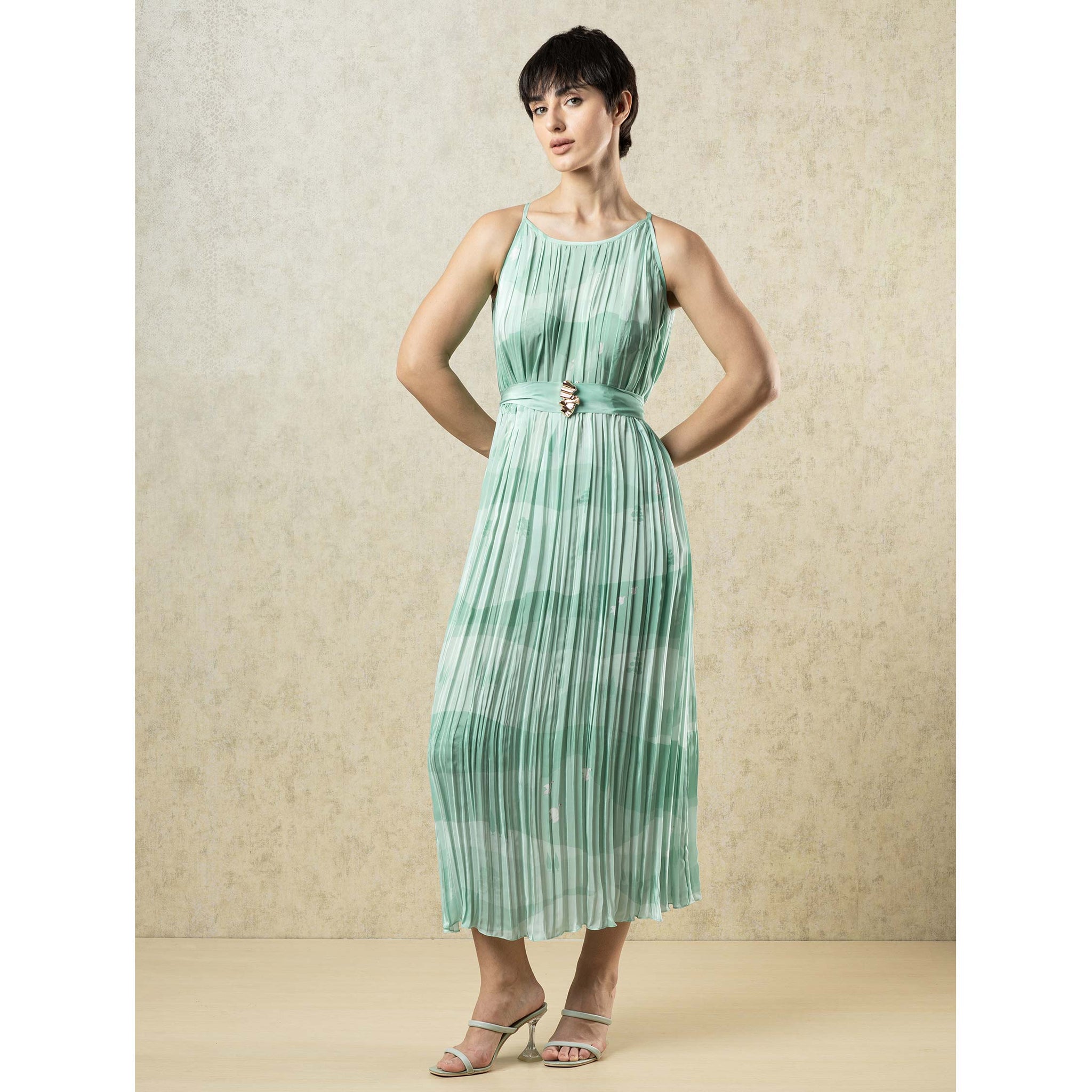 Pleated Dress