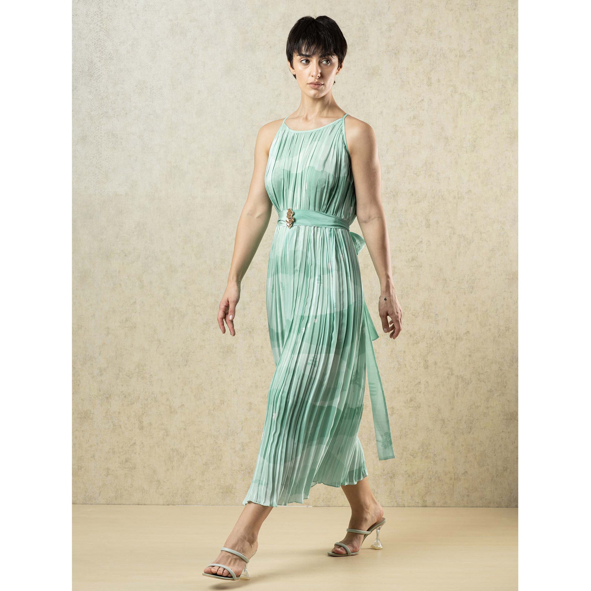 Pleated Dress
