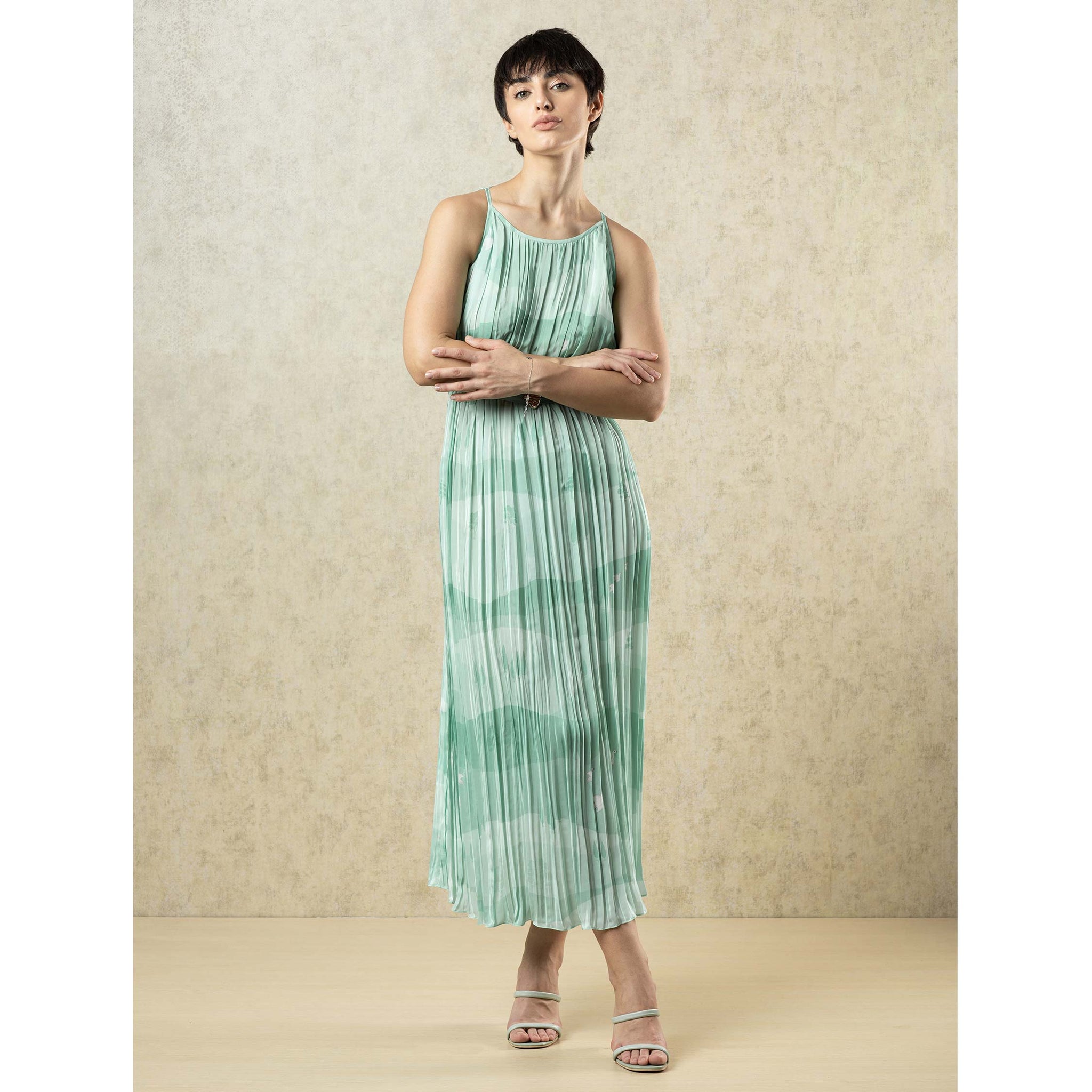 Pleated Dress
