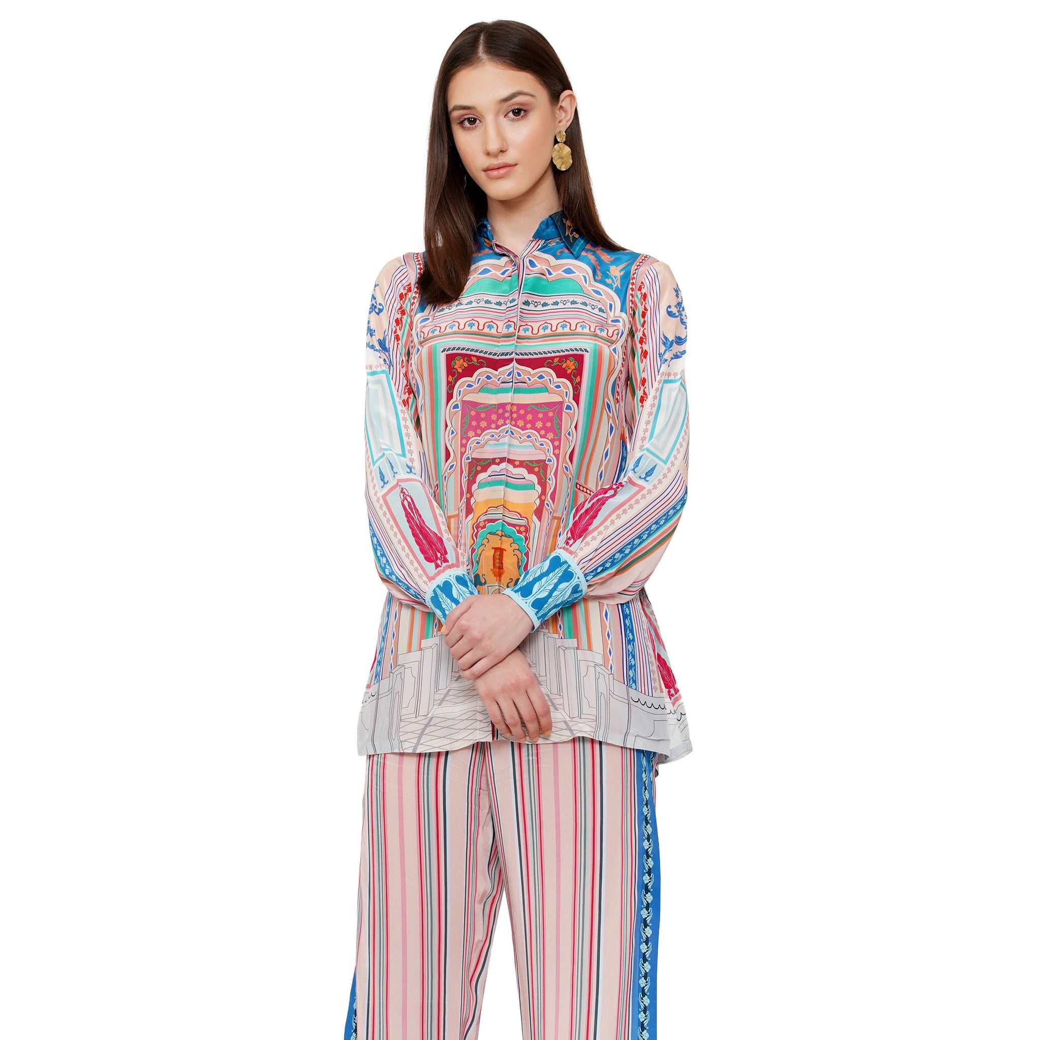 Placement Print Shirt