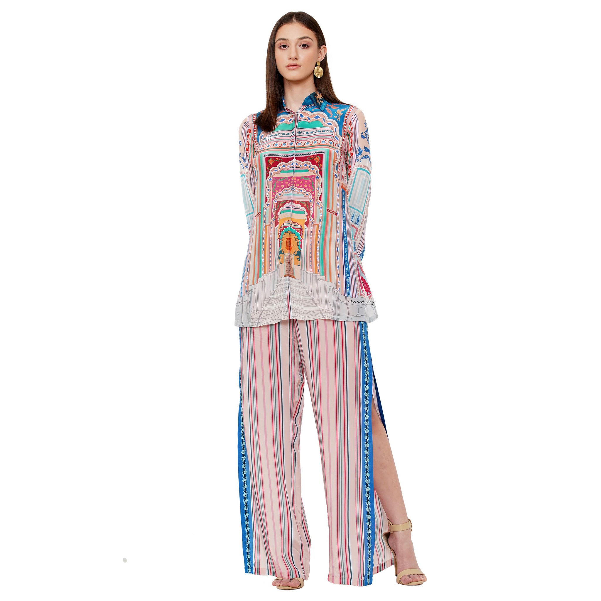 Placement Print Shirt