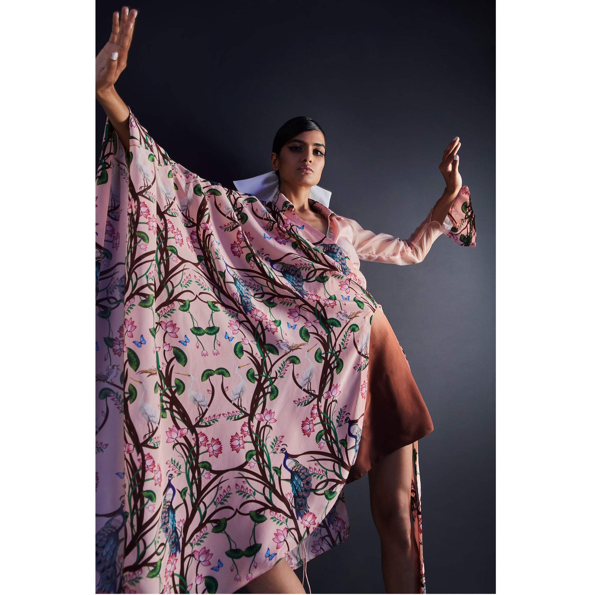 Draped Wrap Dress
