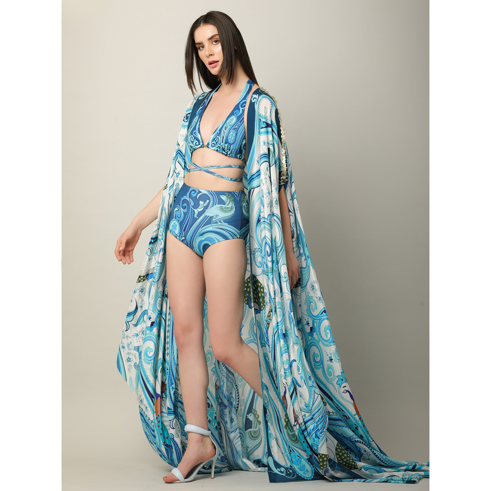 Embroidered Cape