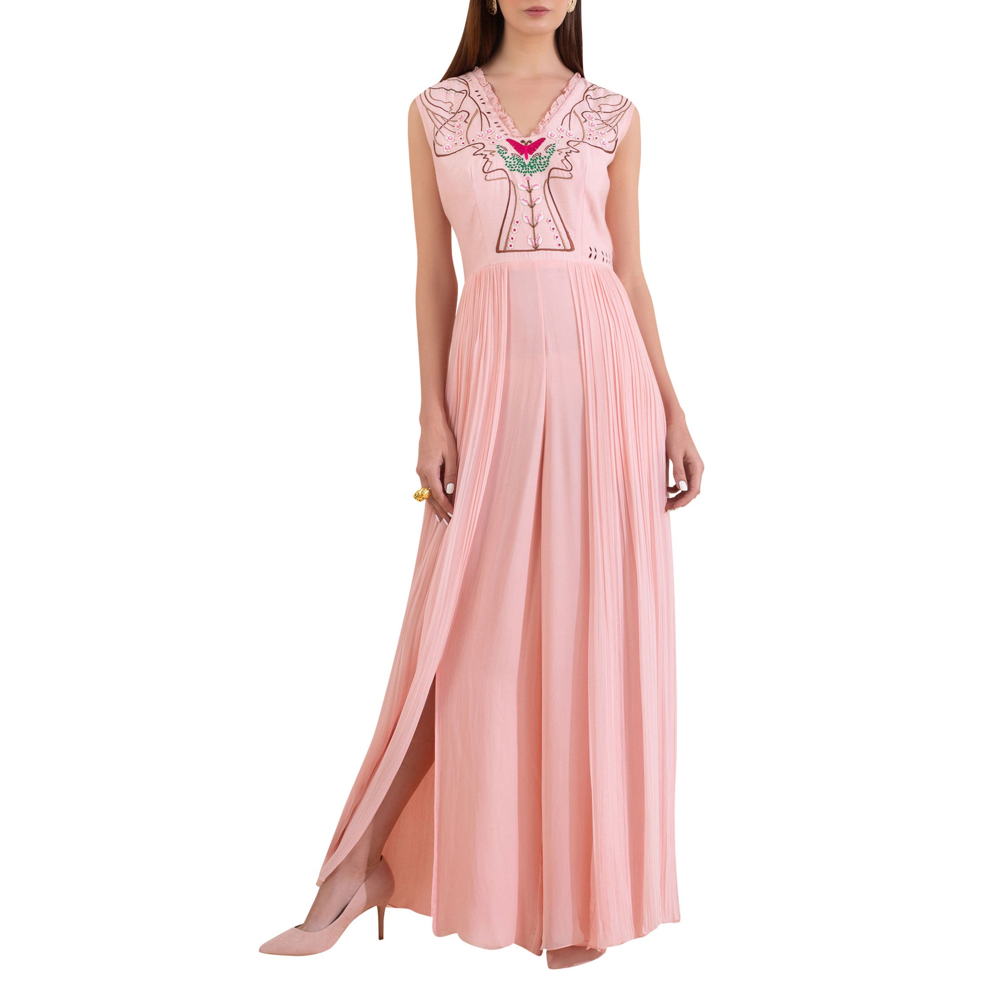 Embroidered Jumpsuit
