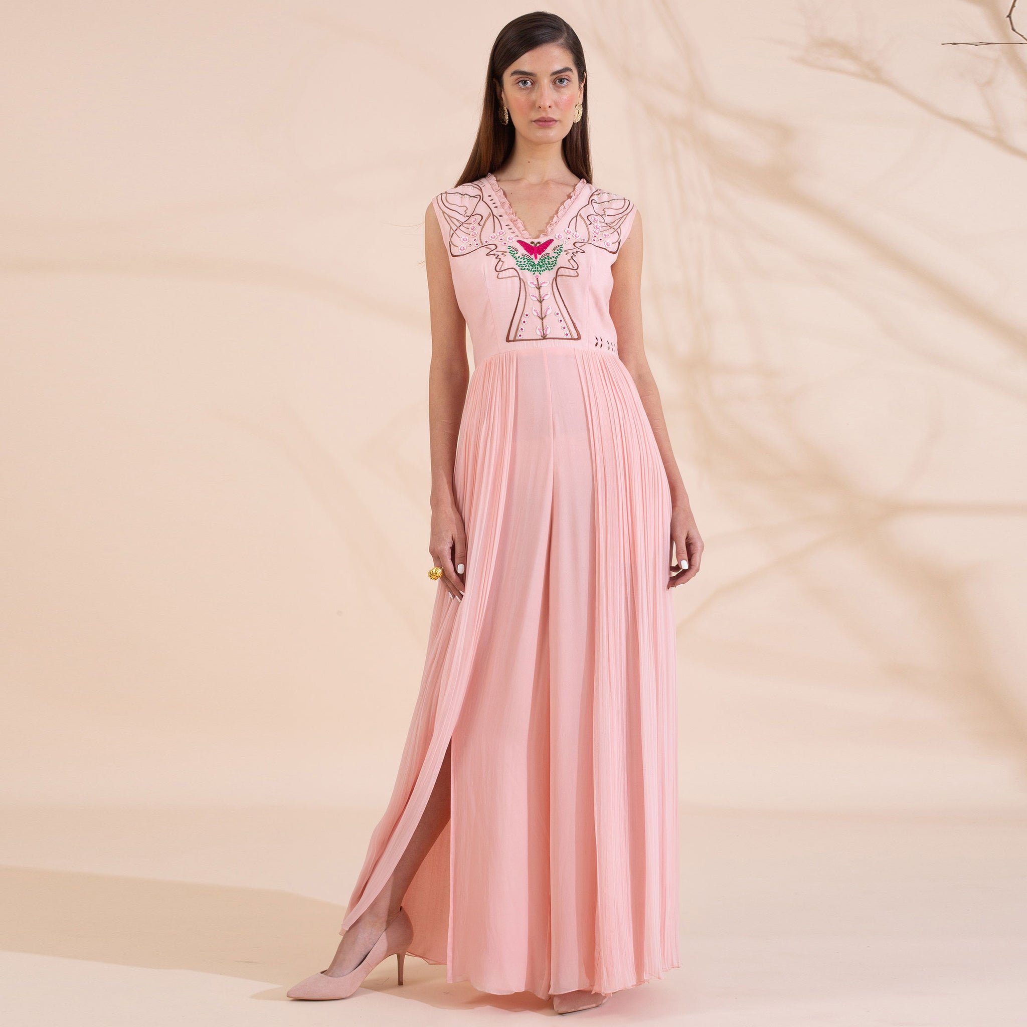 Embroidered Jumpsuit