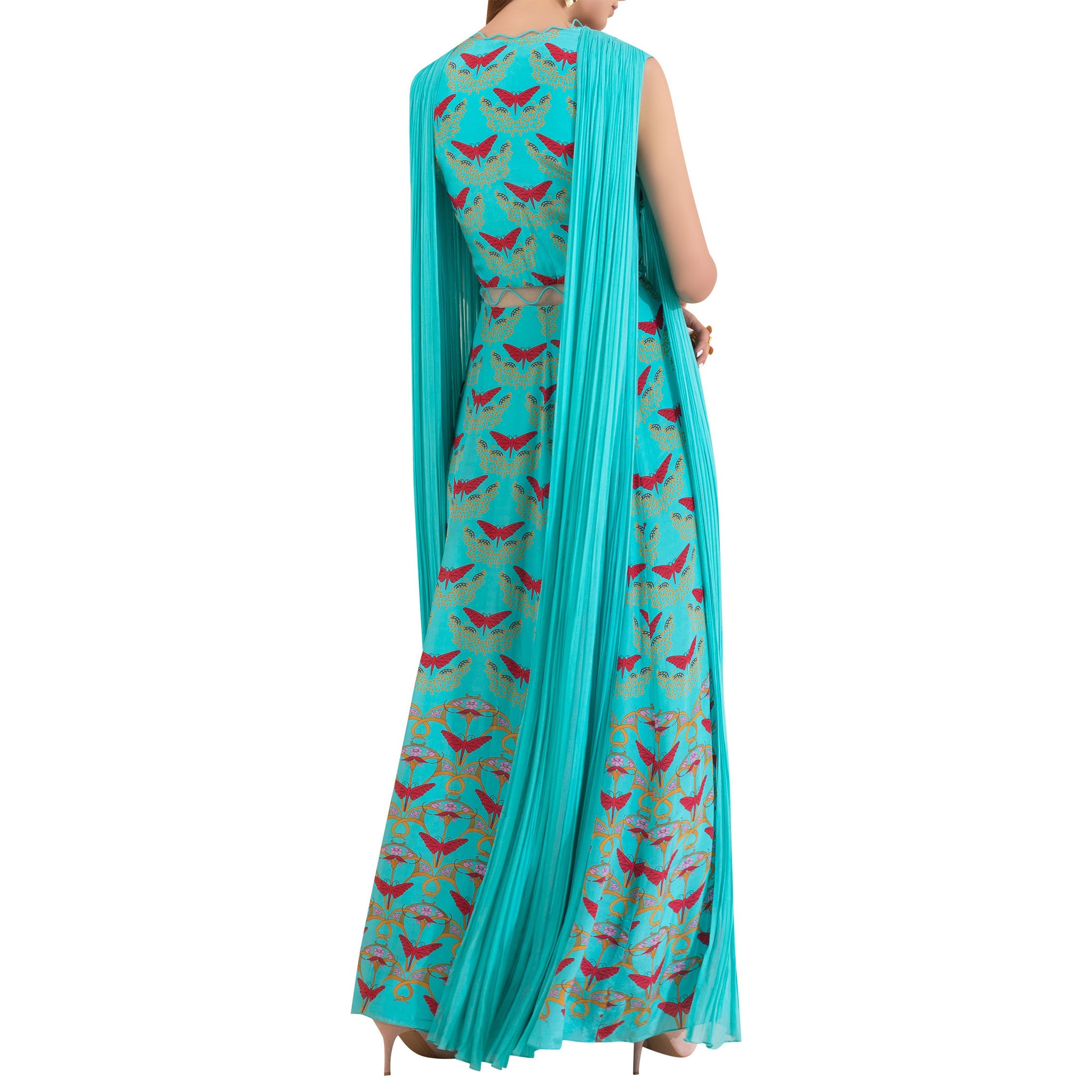 Embroidered Gown