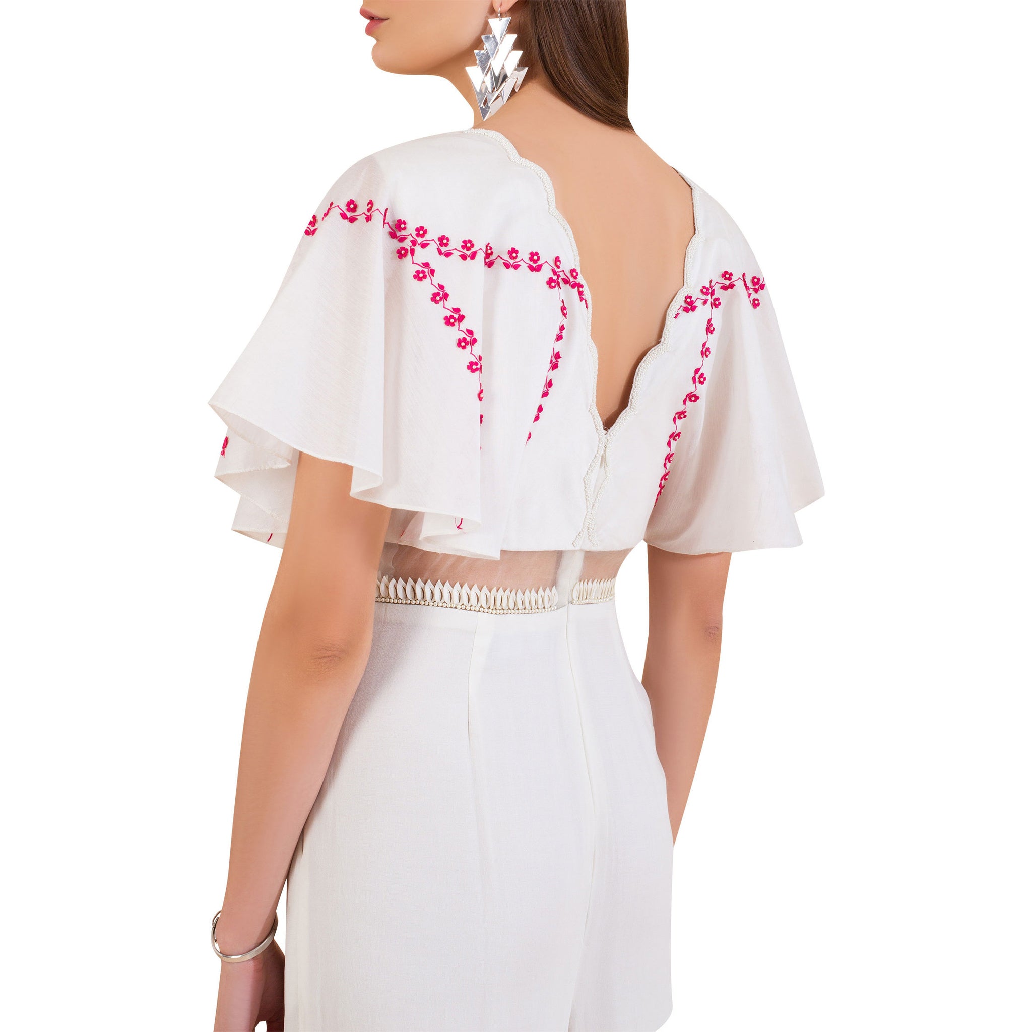 Embroidered Jumpsuit