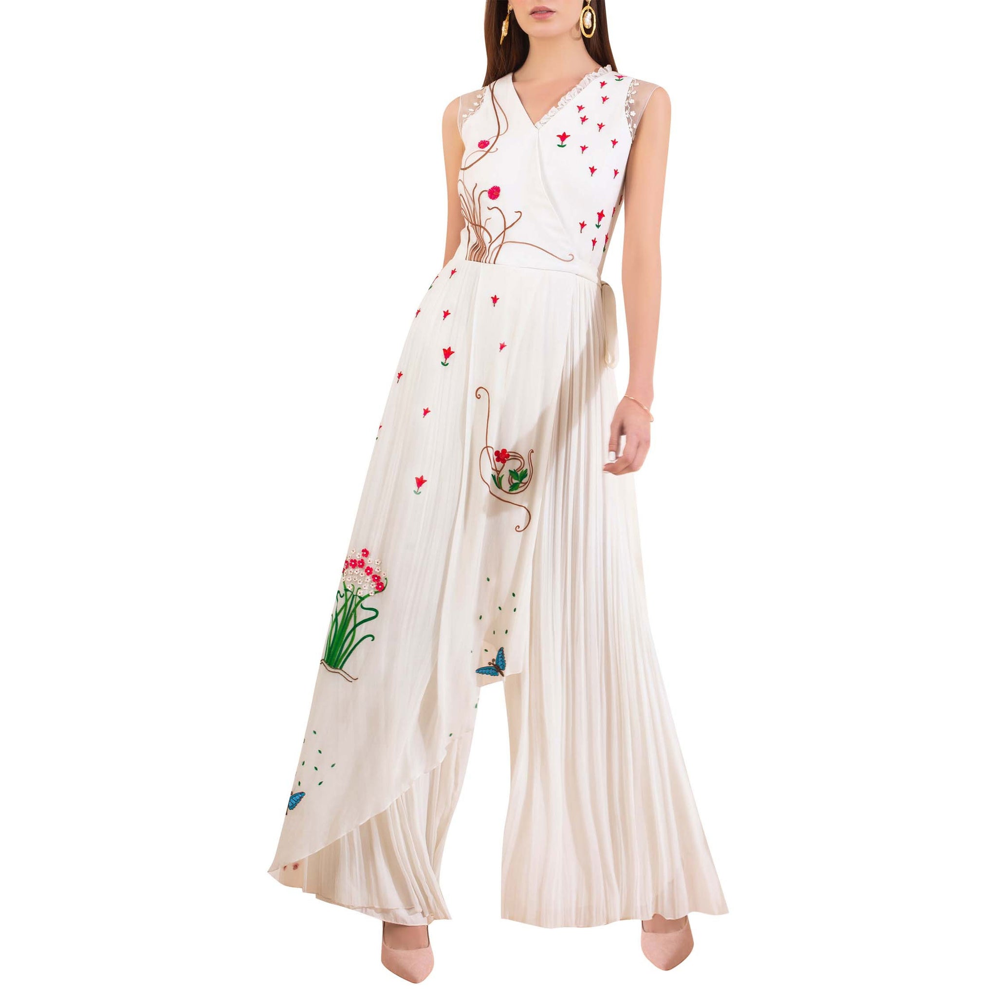 Embroidered Jumpsuit