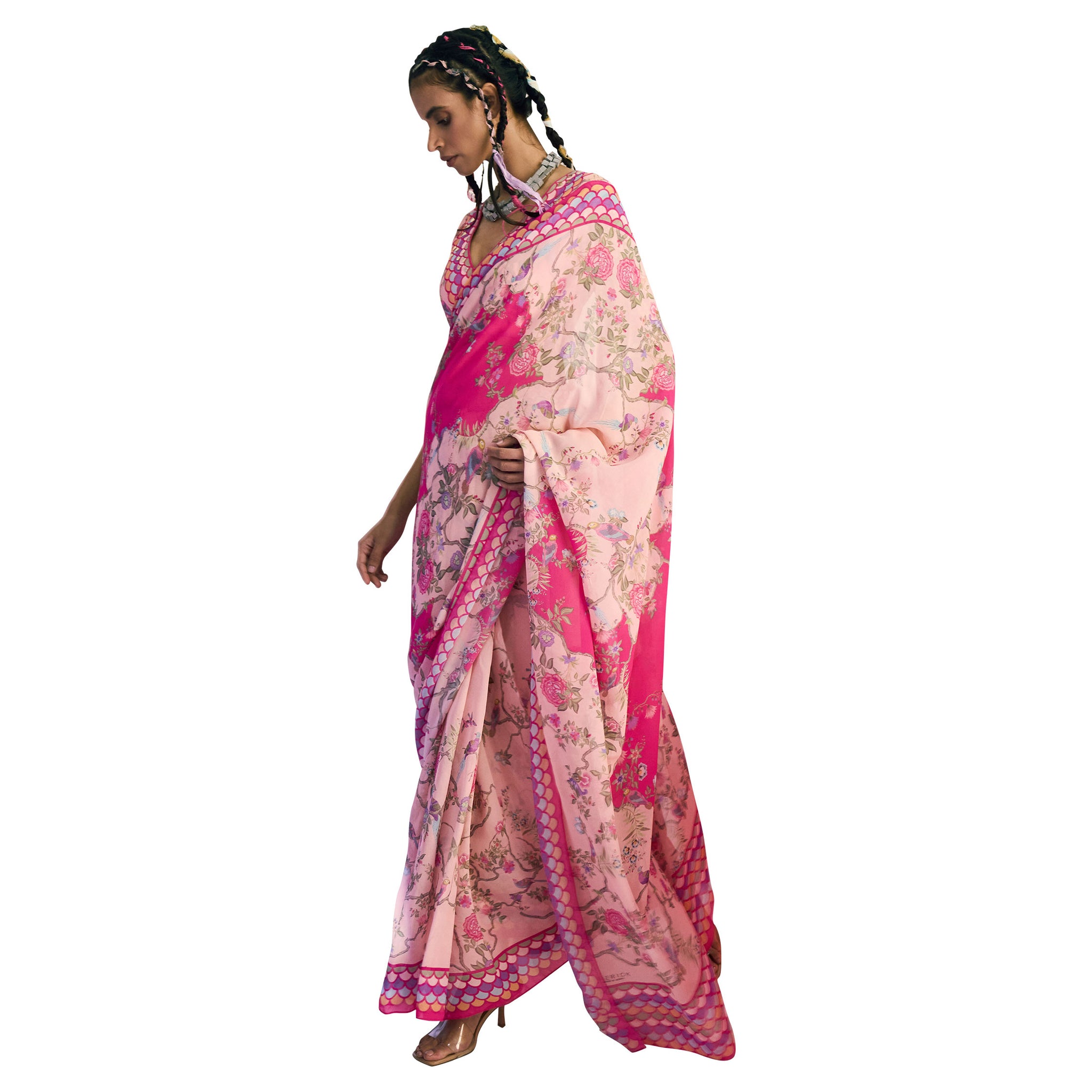 Printed Sari