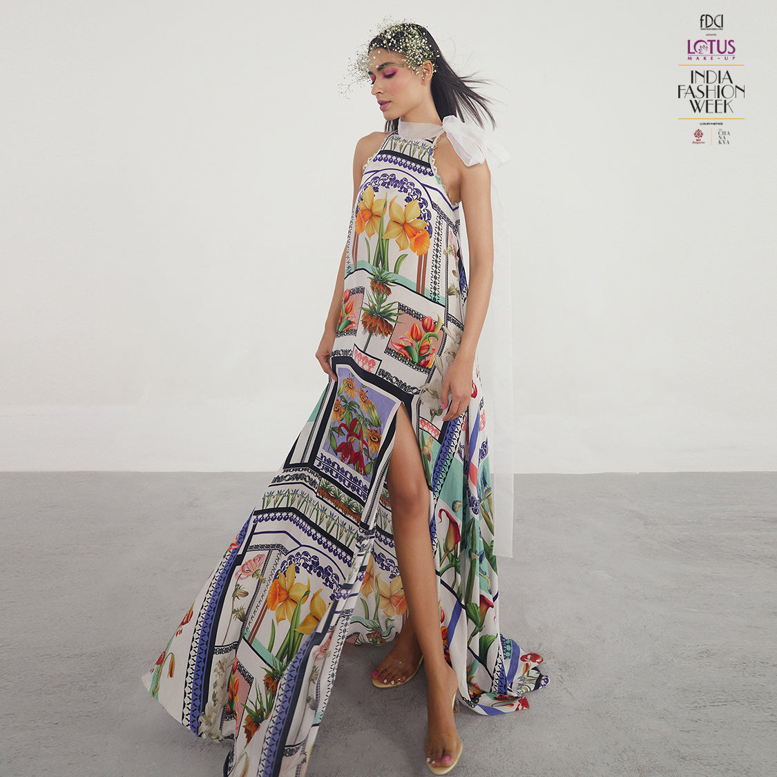 Embroidered Maxi Dress