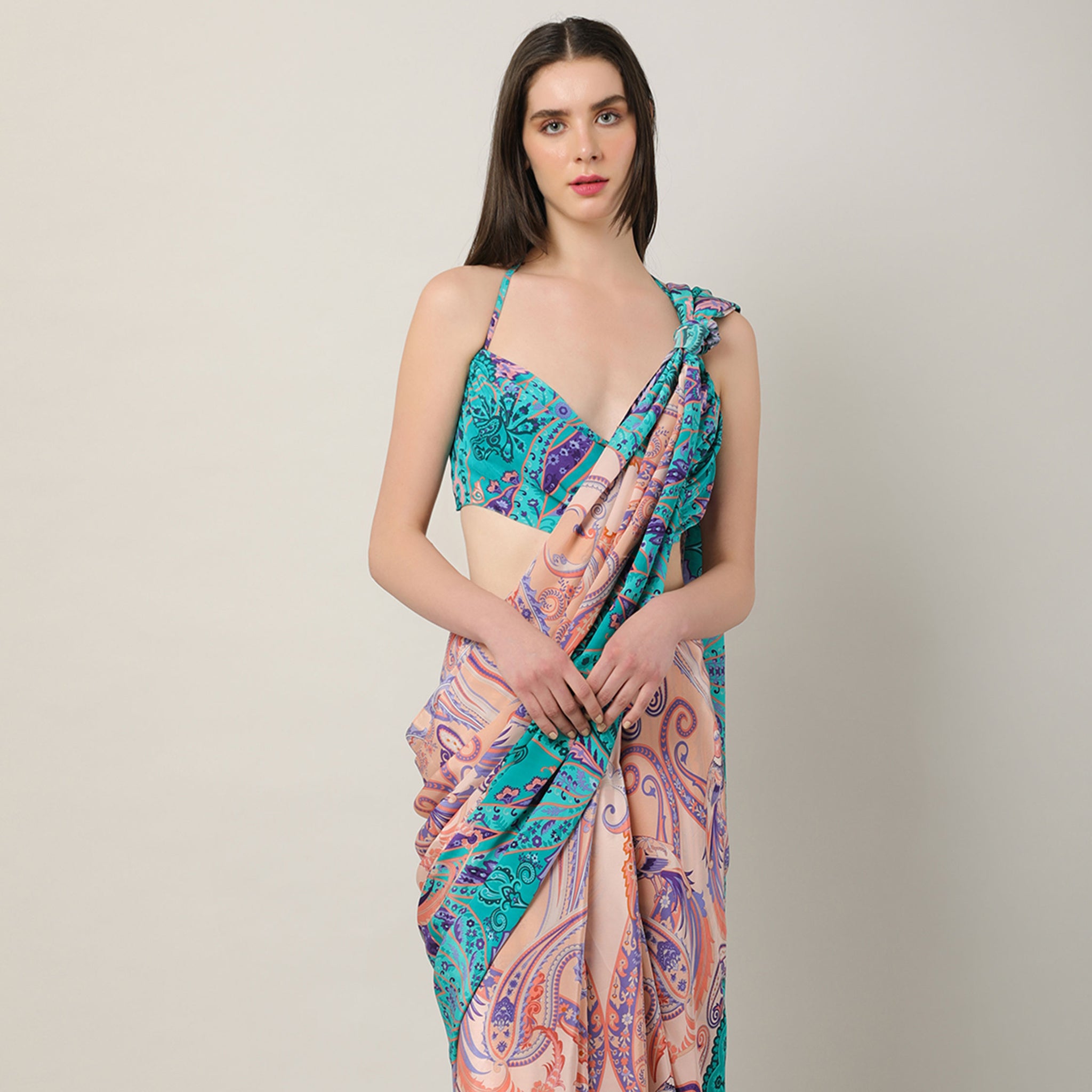 Draped Blouse
