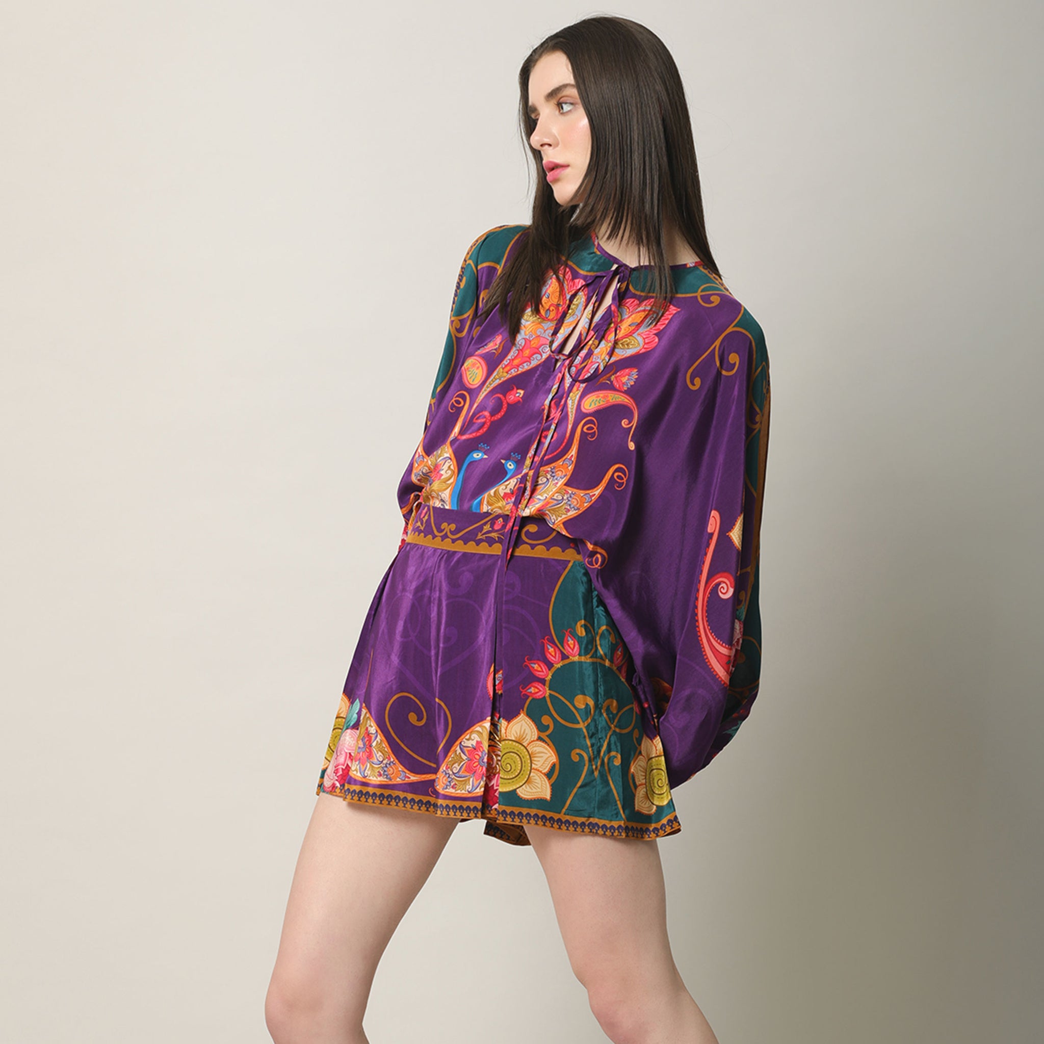 Placement Print Shorts