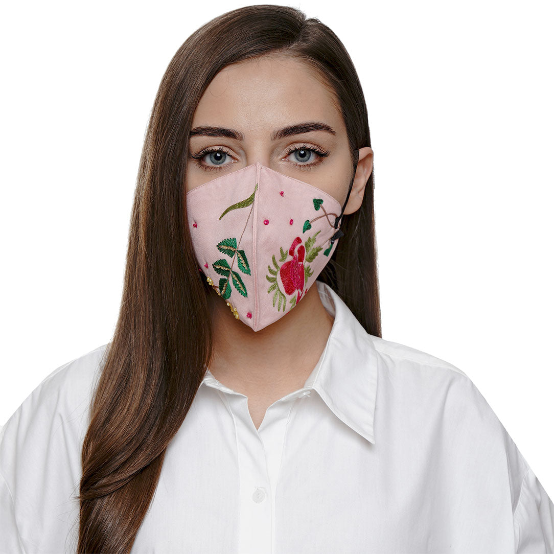 Zofia Embroidered Mask