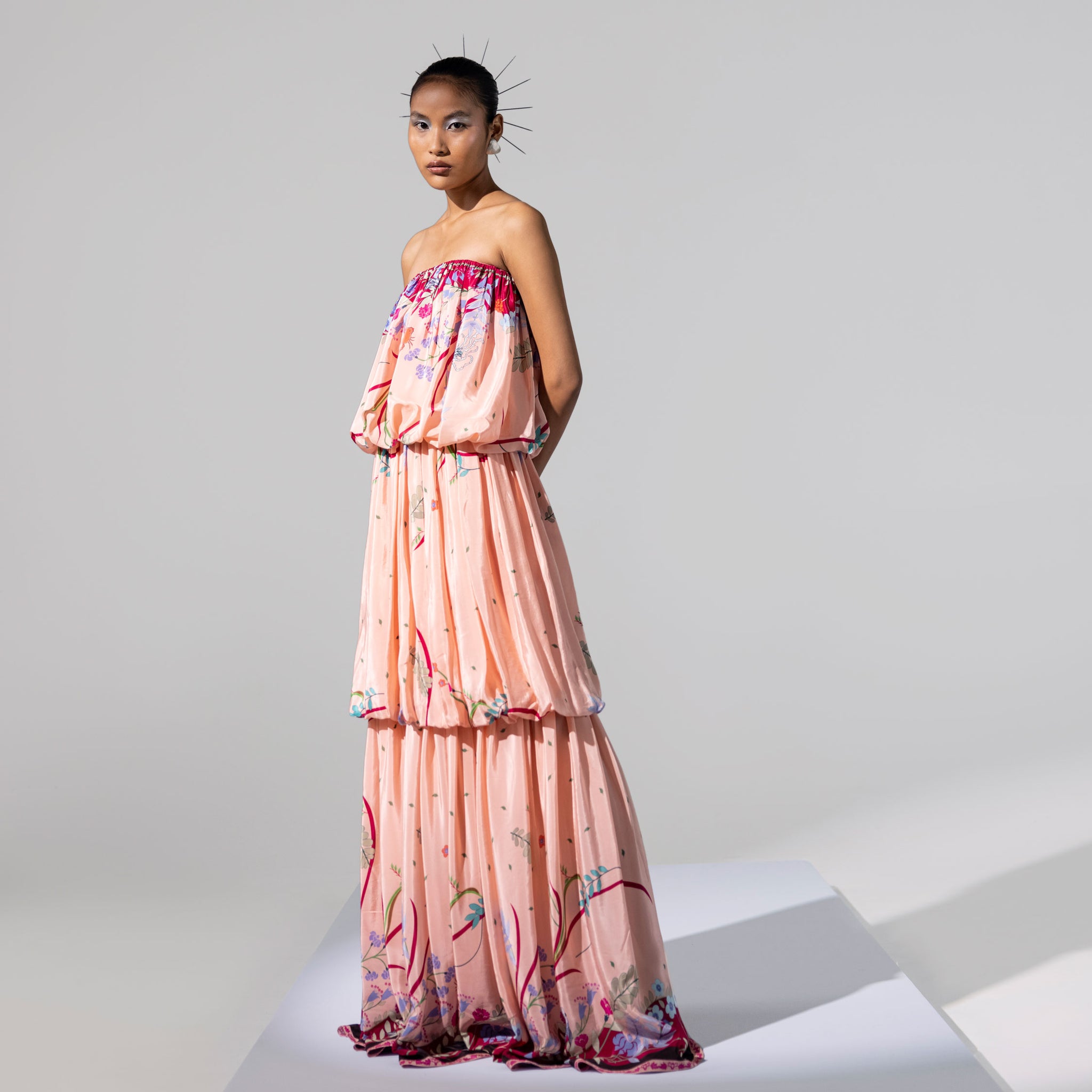 Off shoulder Balloon Dress