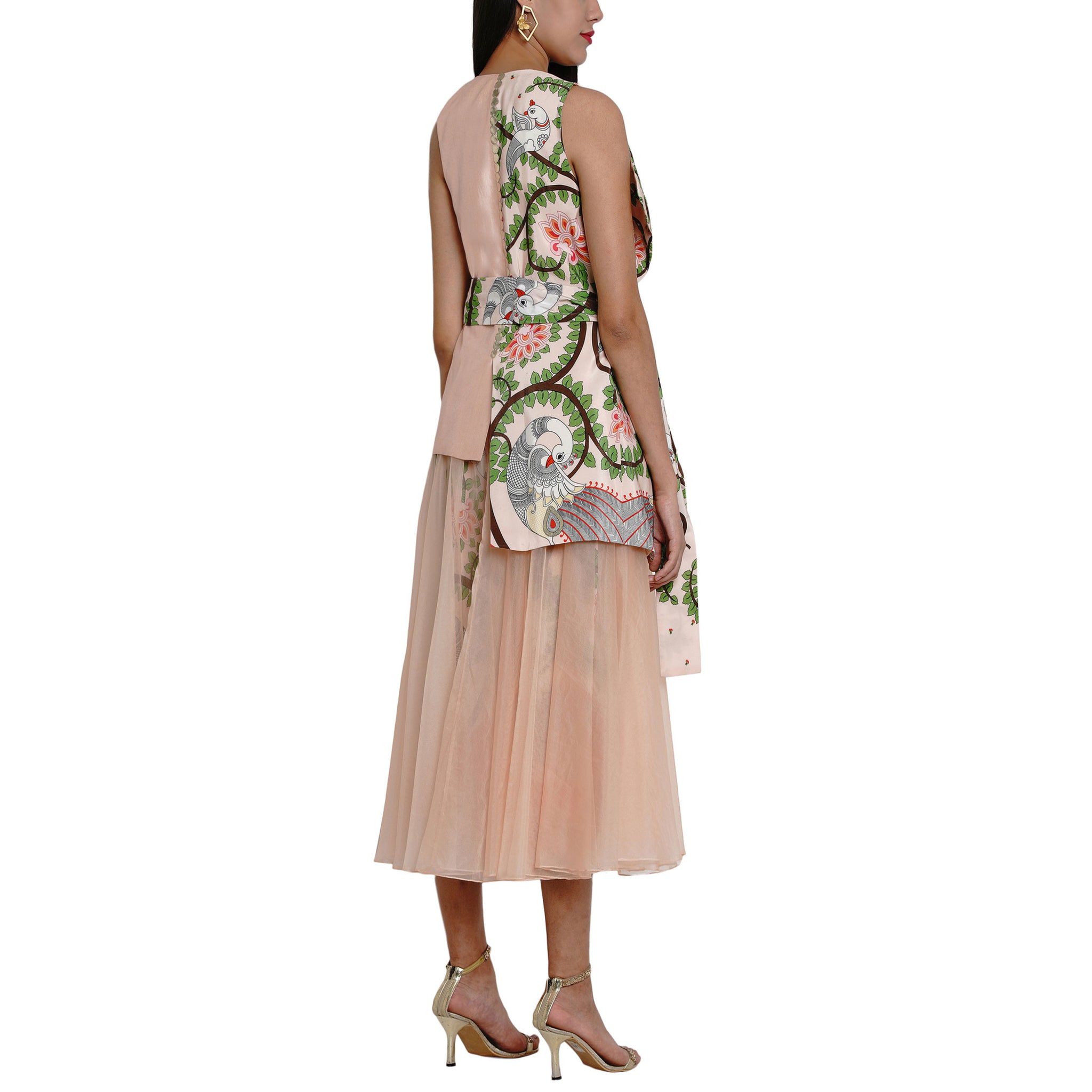 Layered Organza Skirt