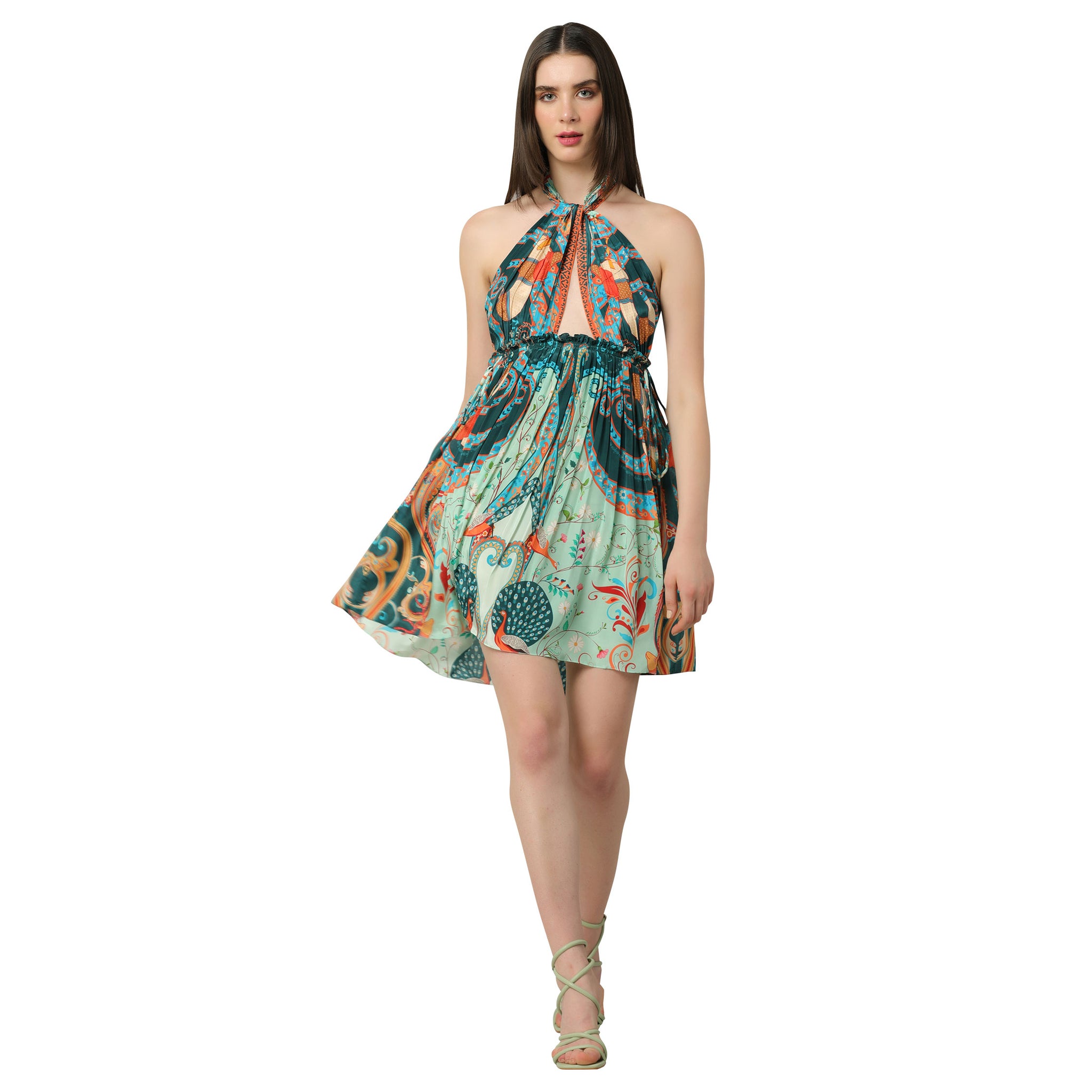 Draped dress
