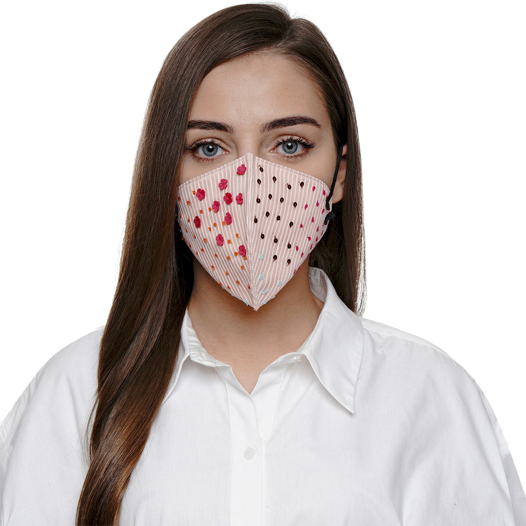 Norcia Embroidered Mask