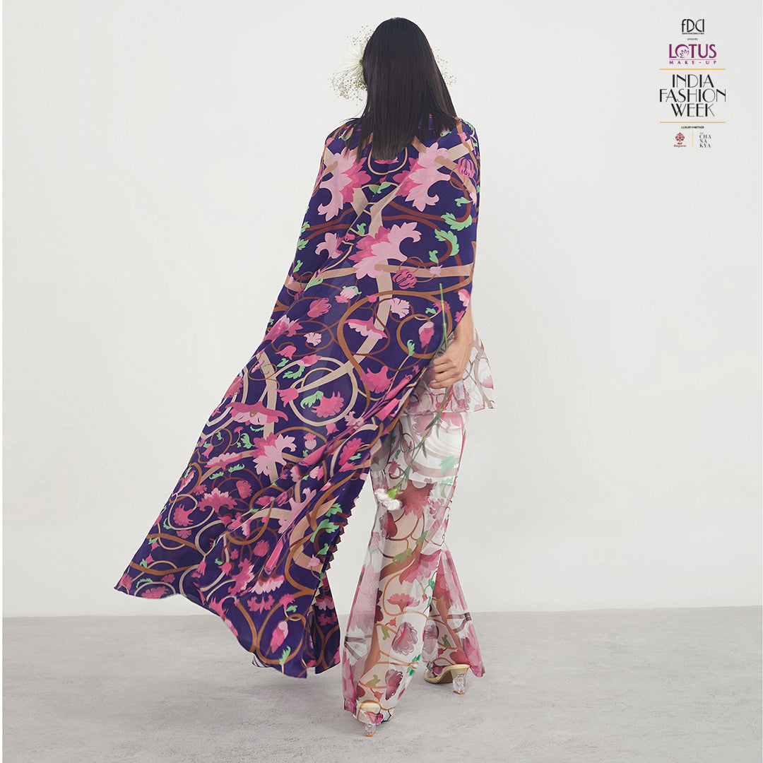 Embroidered Cape