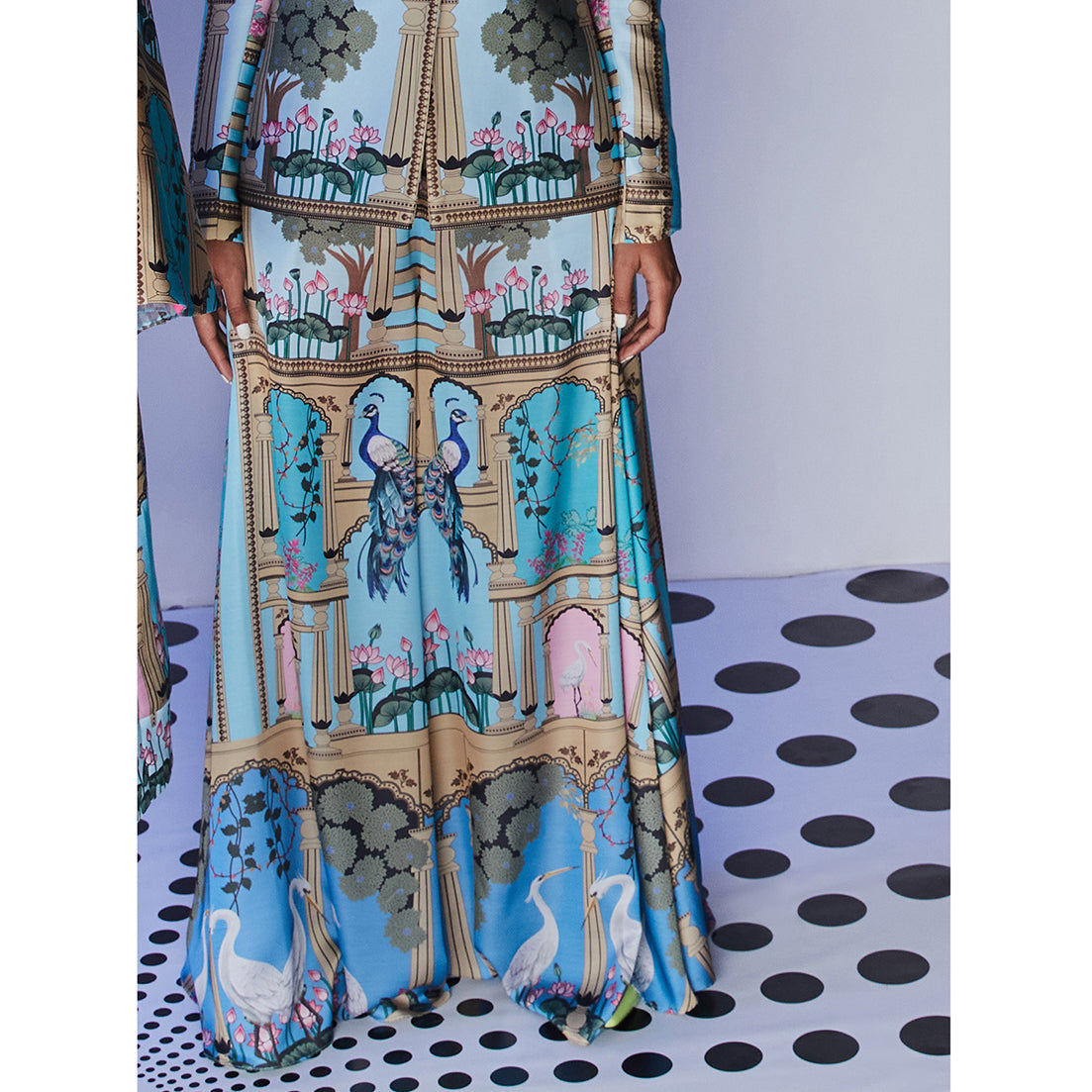 Printed Flared Pants