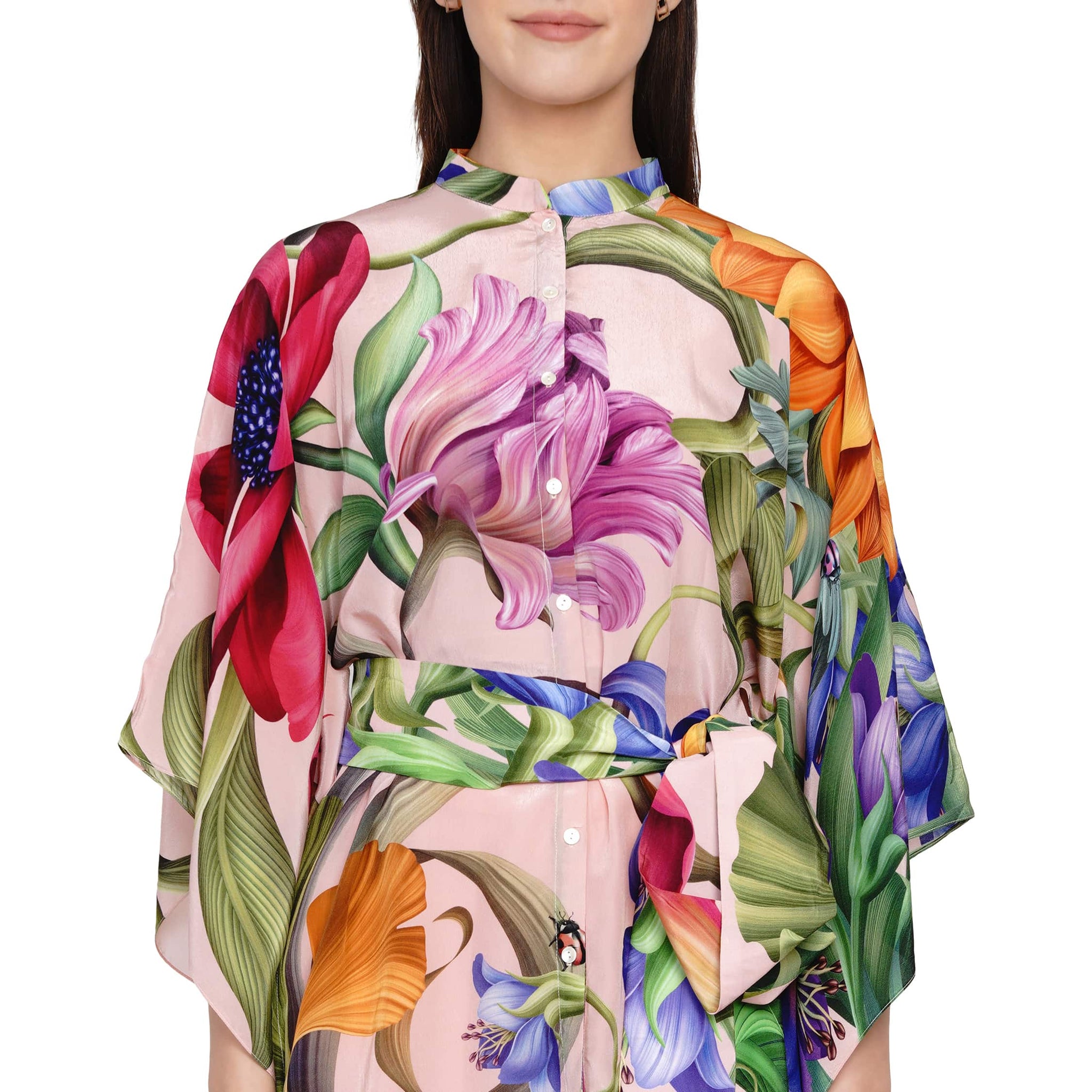 Printed Kaftan Shirt