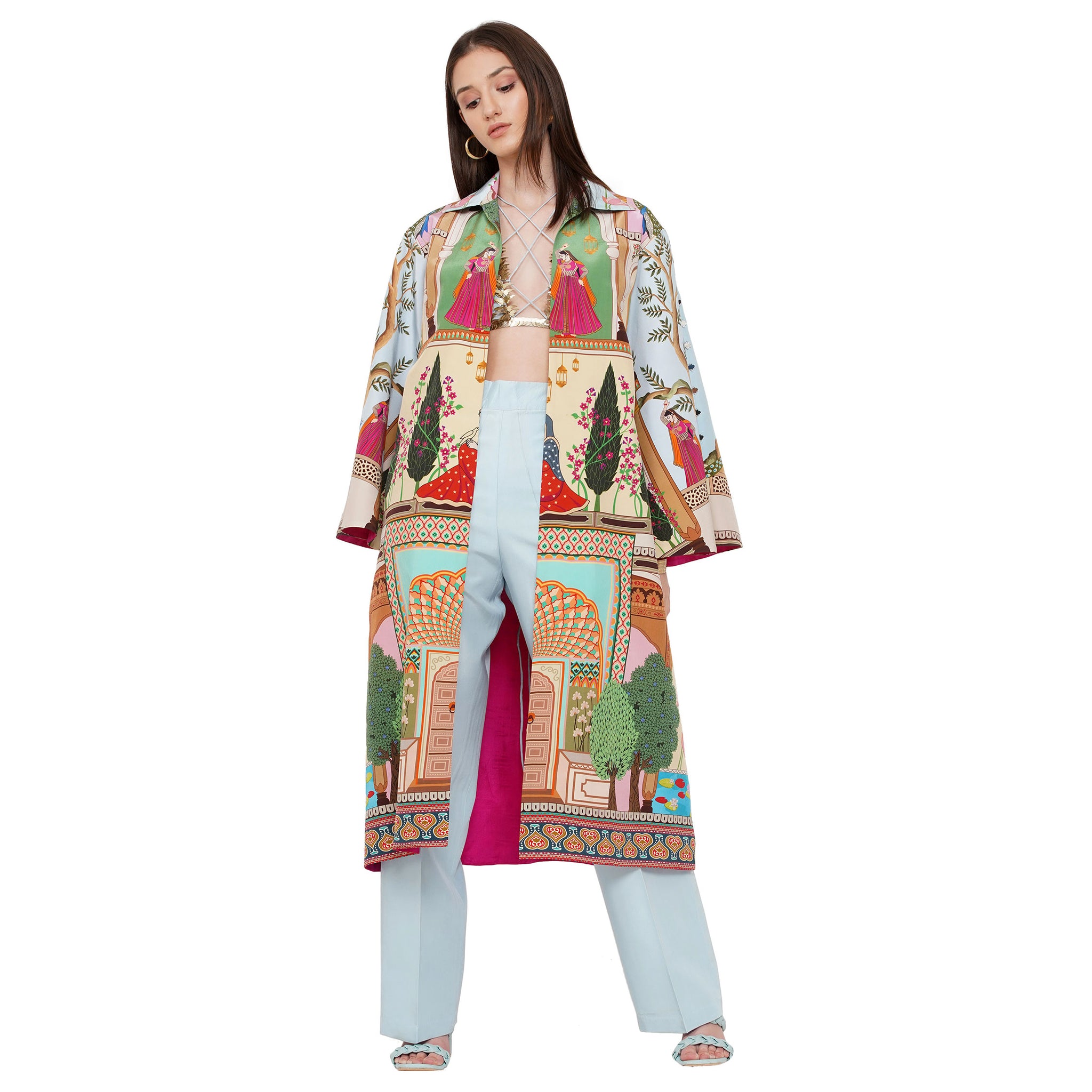 Placement Printed Jacket