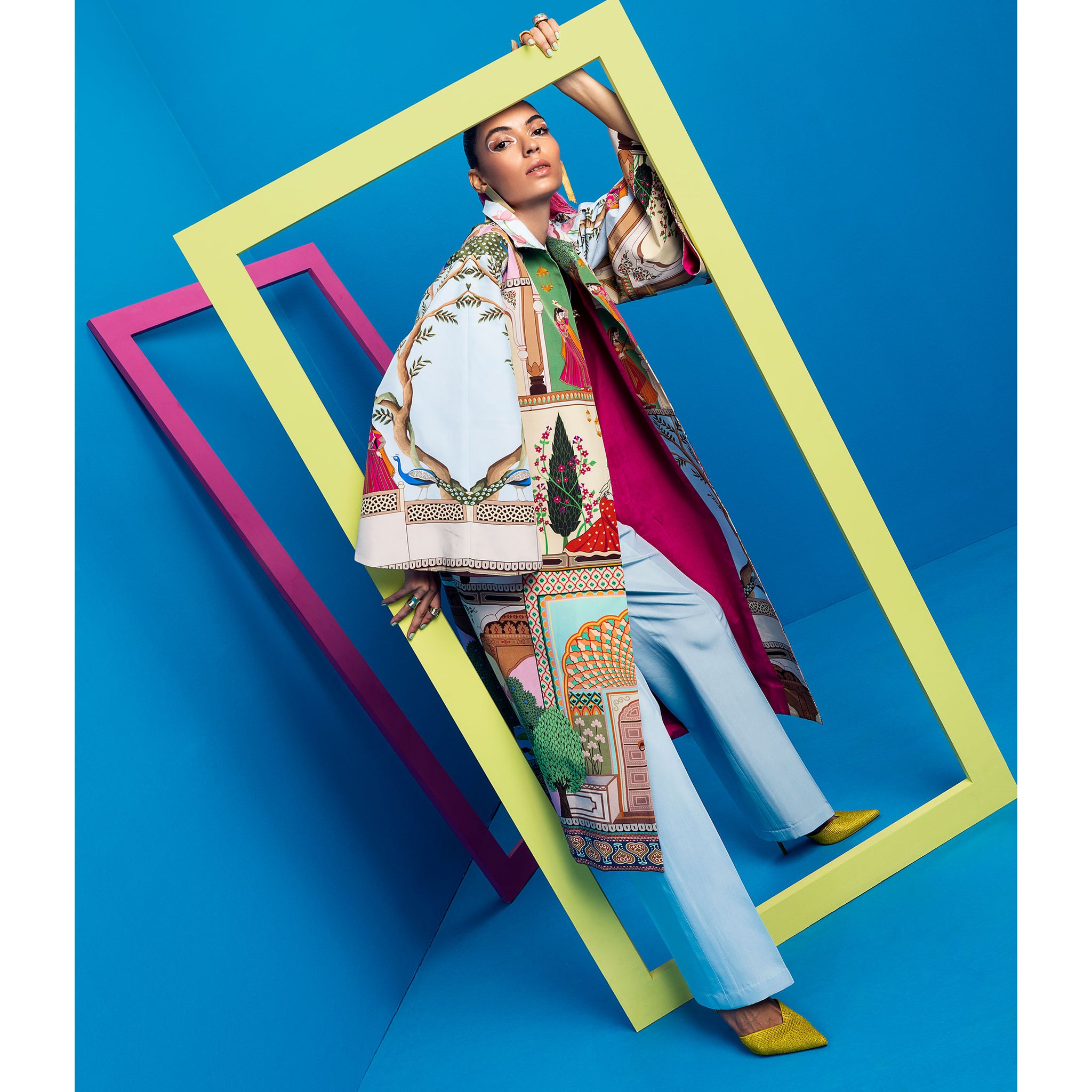 Placement Printed Jacket