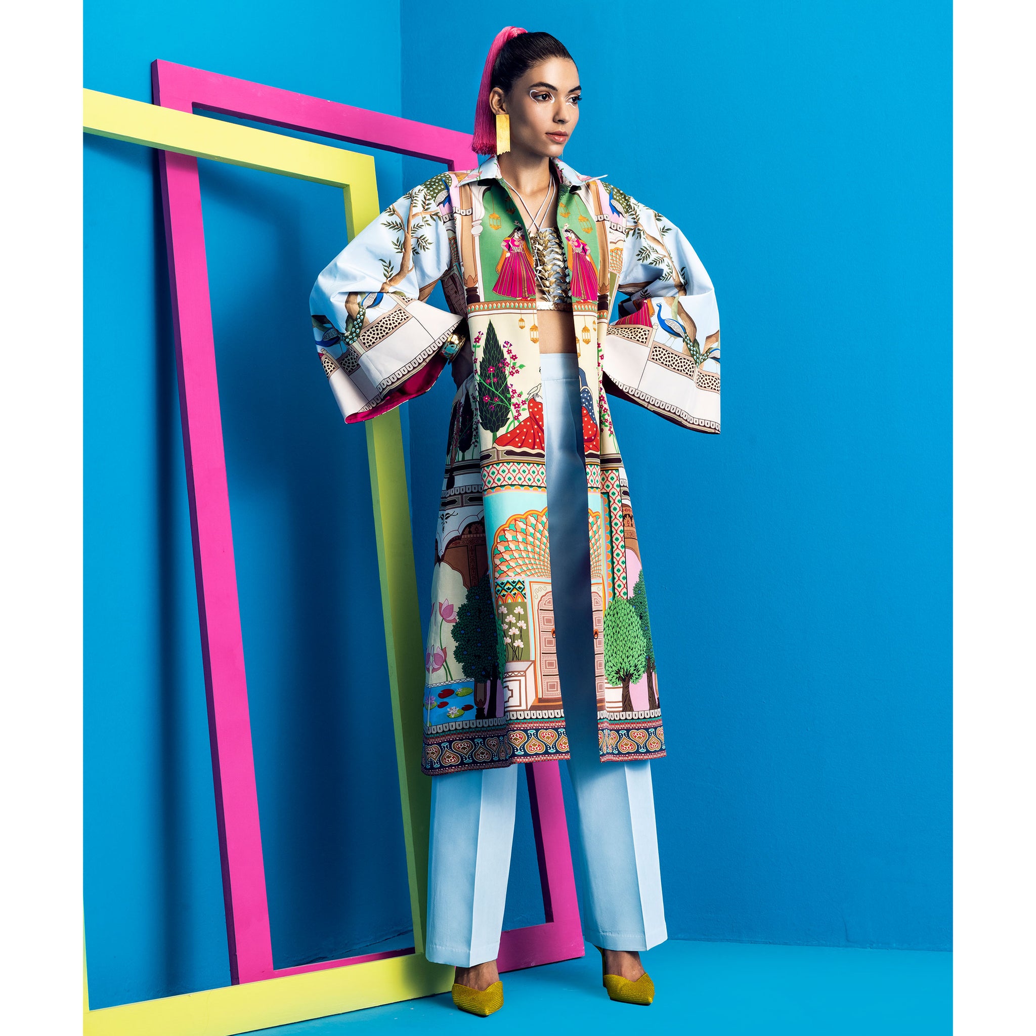 Placement Printed Jacket
