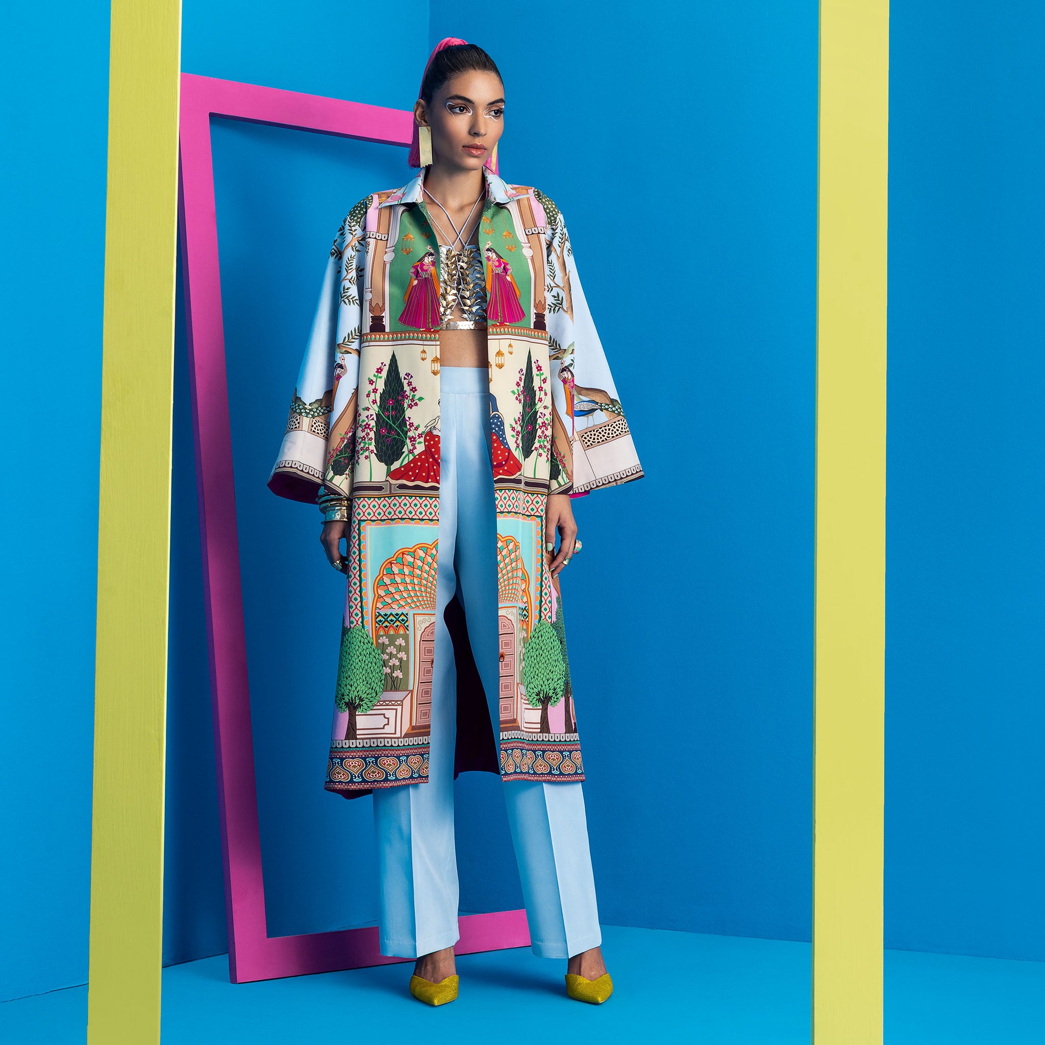 Placement Printed Jacket