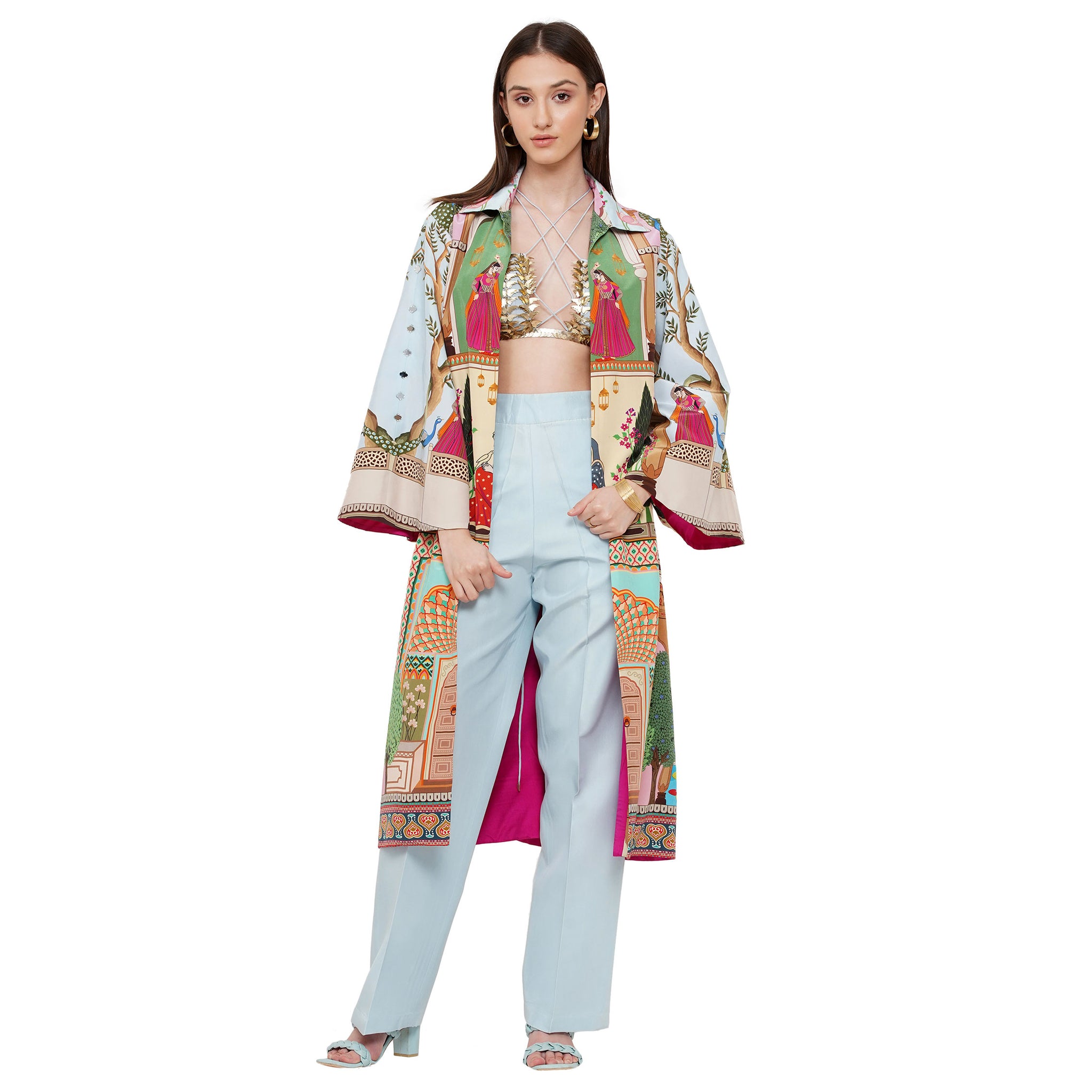 Placement Printed Jacket