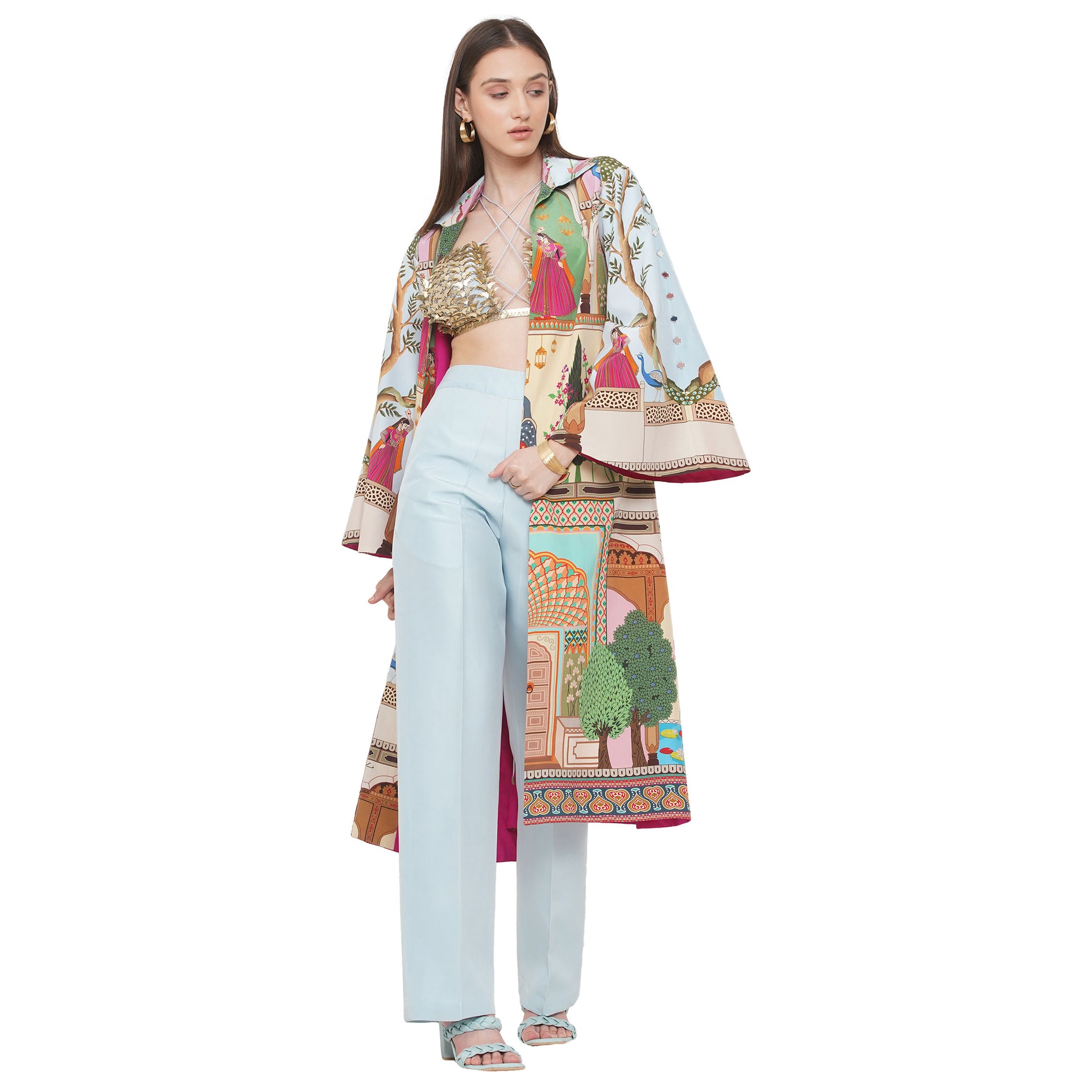 Placement Printed Jacket