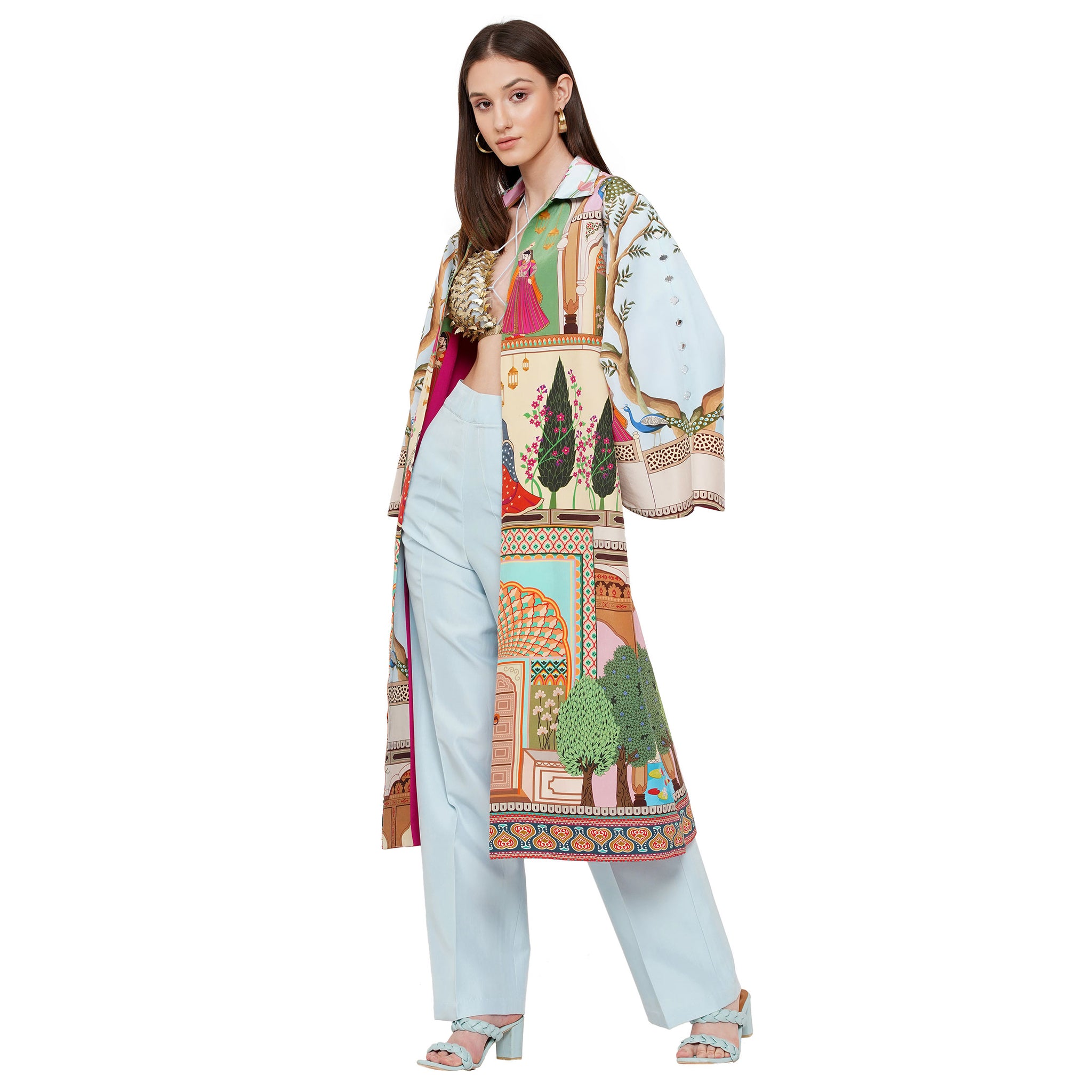 Placement Printed Jacket