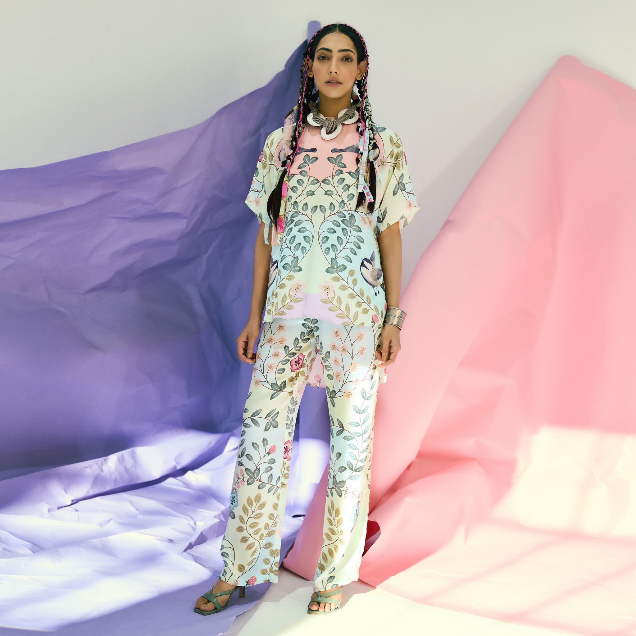 Placement Print Top