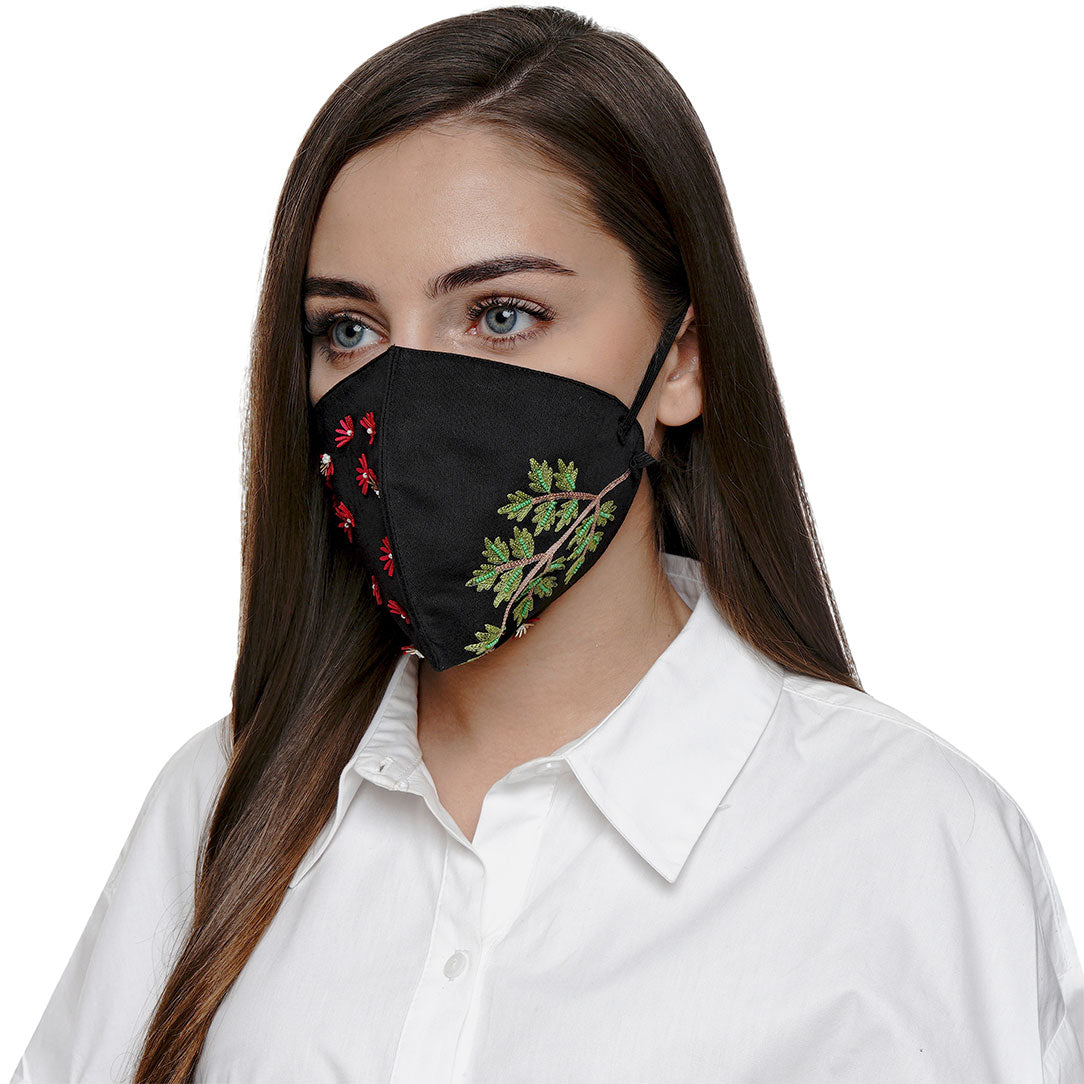 Bellini Embroidered Mask