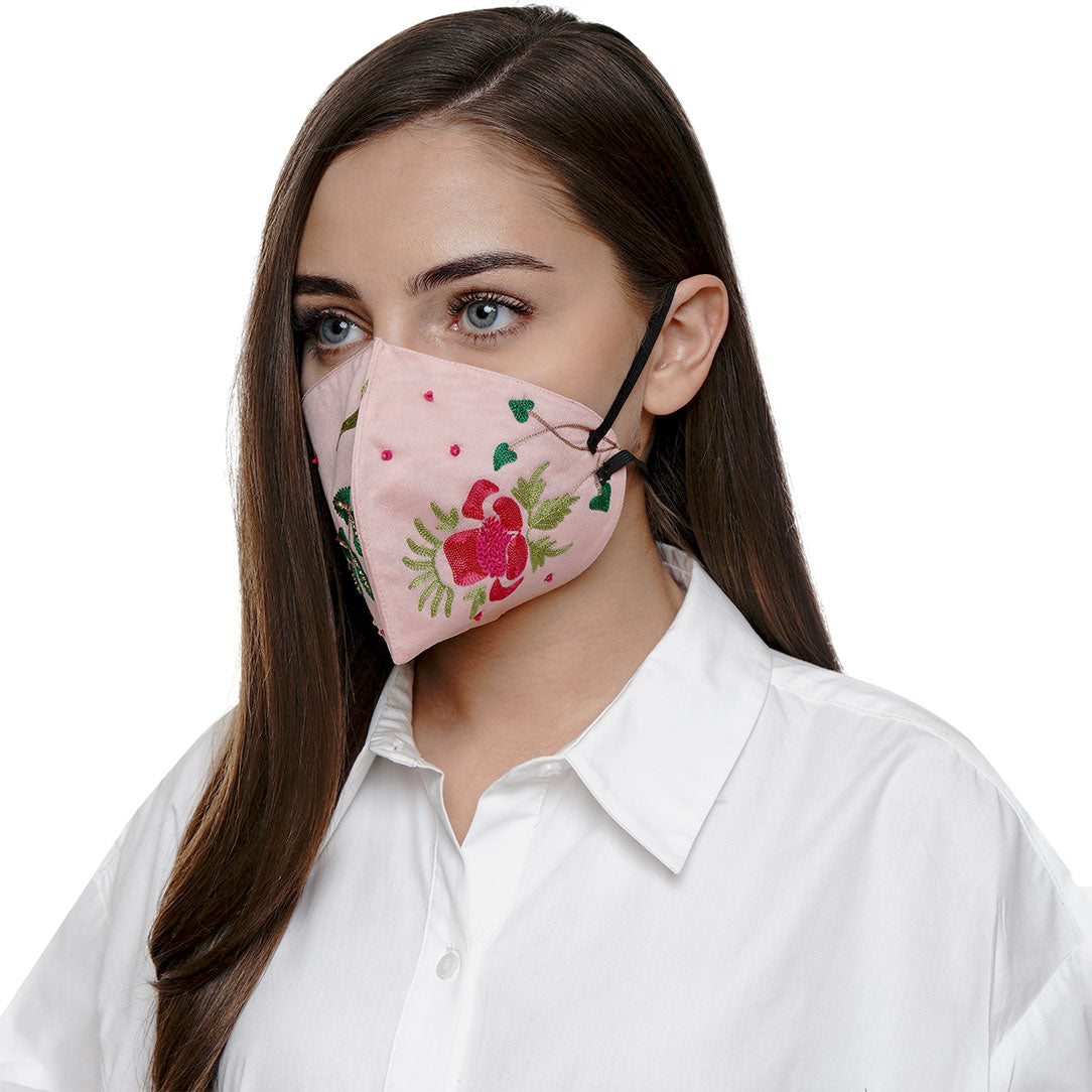 Zofia Embroidered Mask