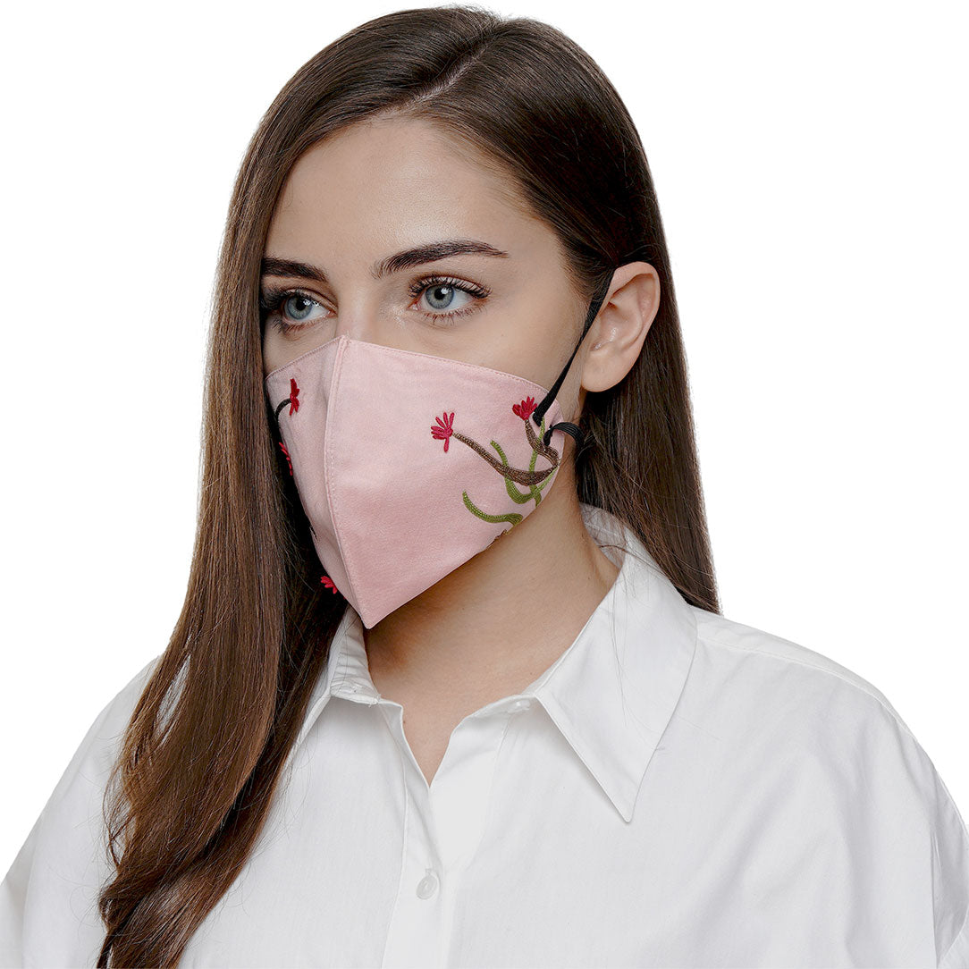Lucy Embroidered Mask