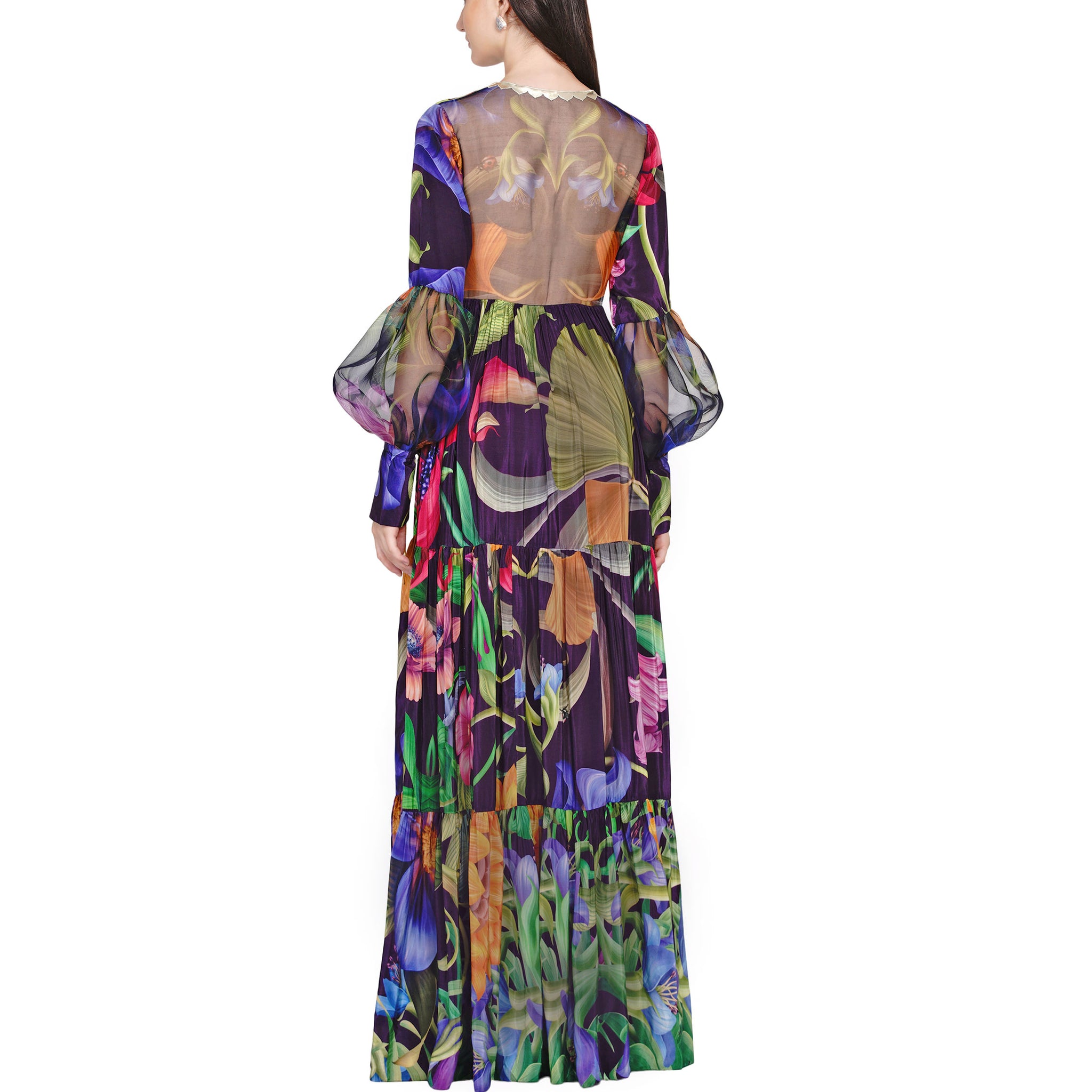 Embroidered Maxi Dress