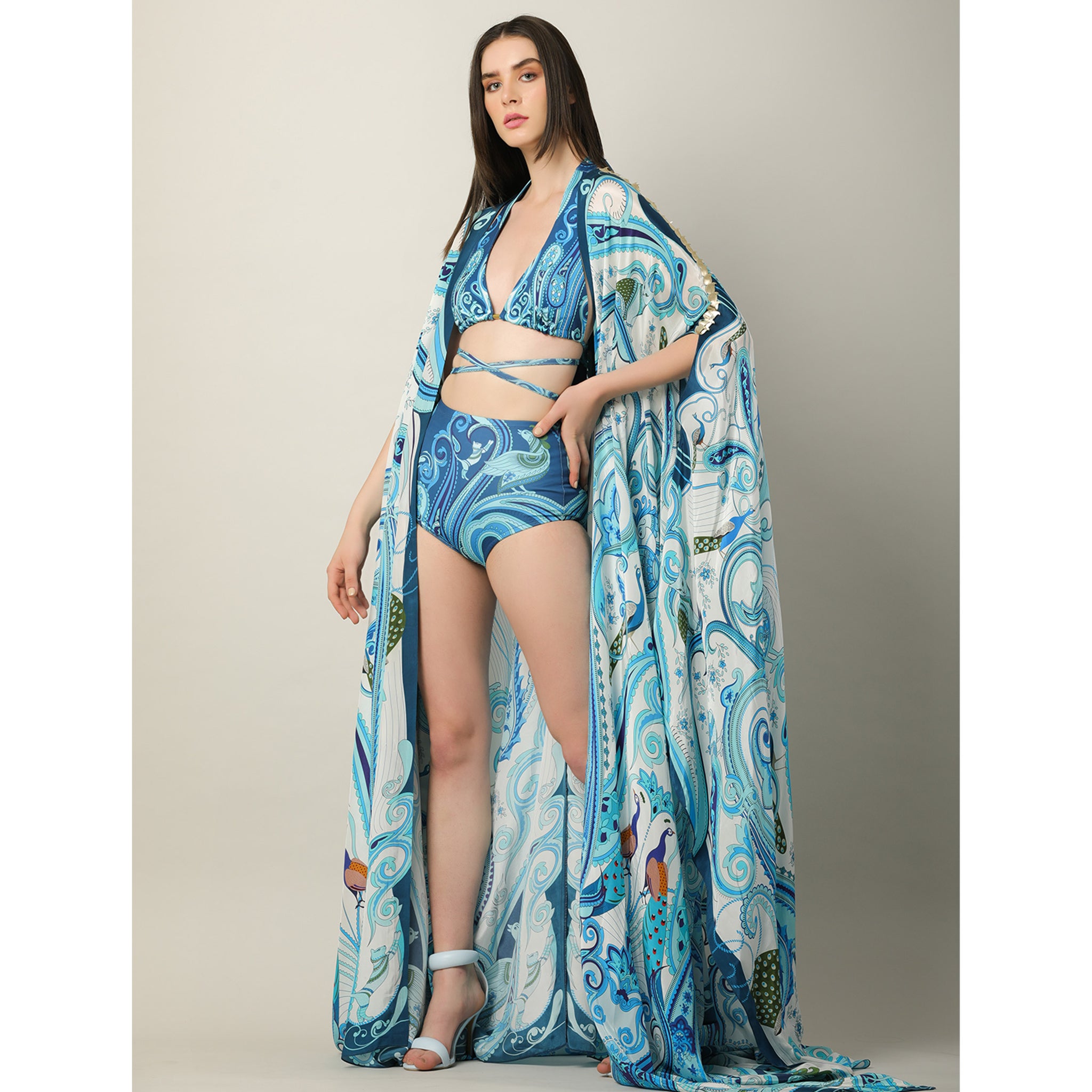 Embroidered Cape