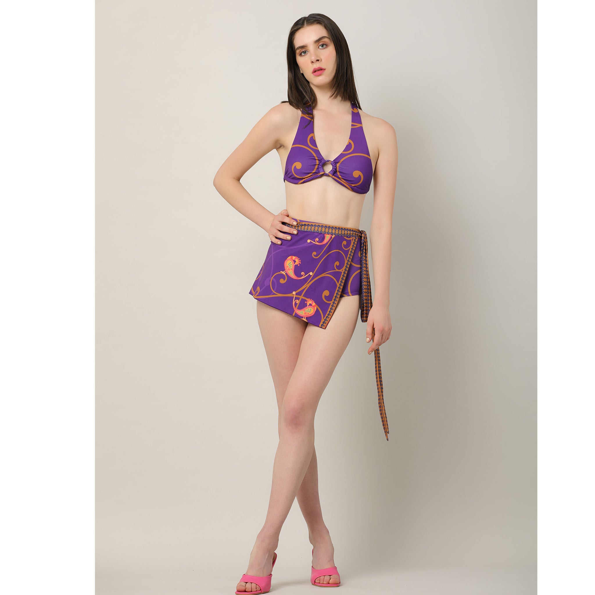 Zorion Bikini Set with Skirt