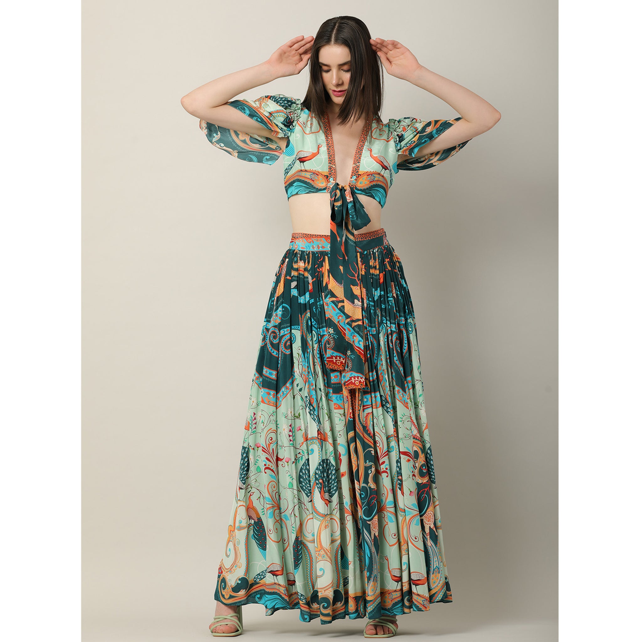 Printed Skirt