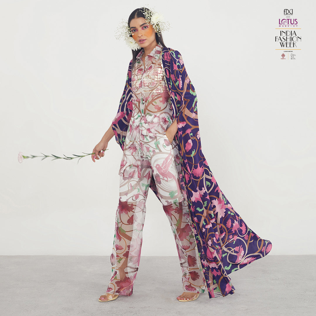 Embroidered Cape